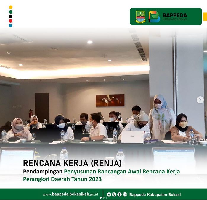 Pendampingan Penyusunan Rencana Kerja Perangkat Daerah Tahun 2023