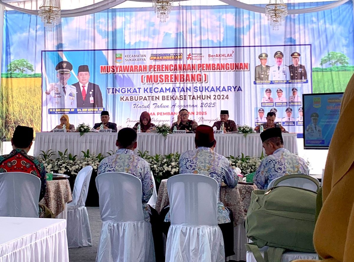 Musyawarah Rencana Pembangunan (musrenbang) Tahun Anggaran 2025 Kecamatan Sukakarya