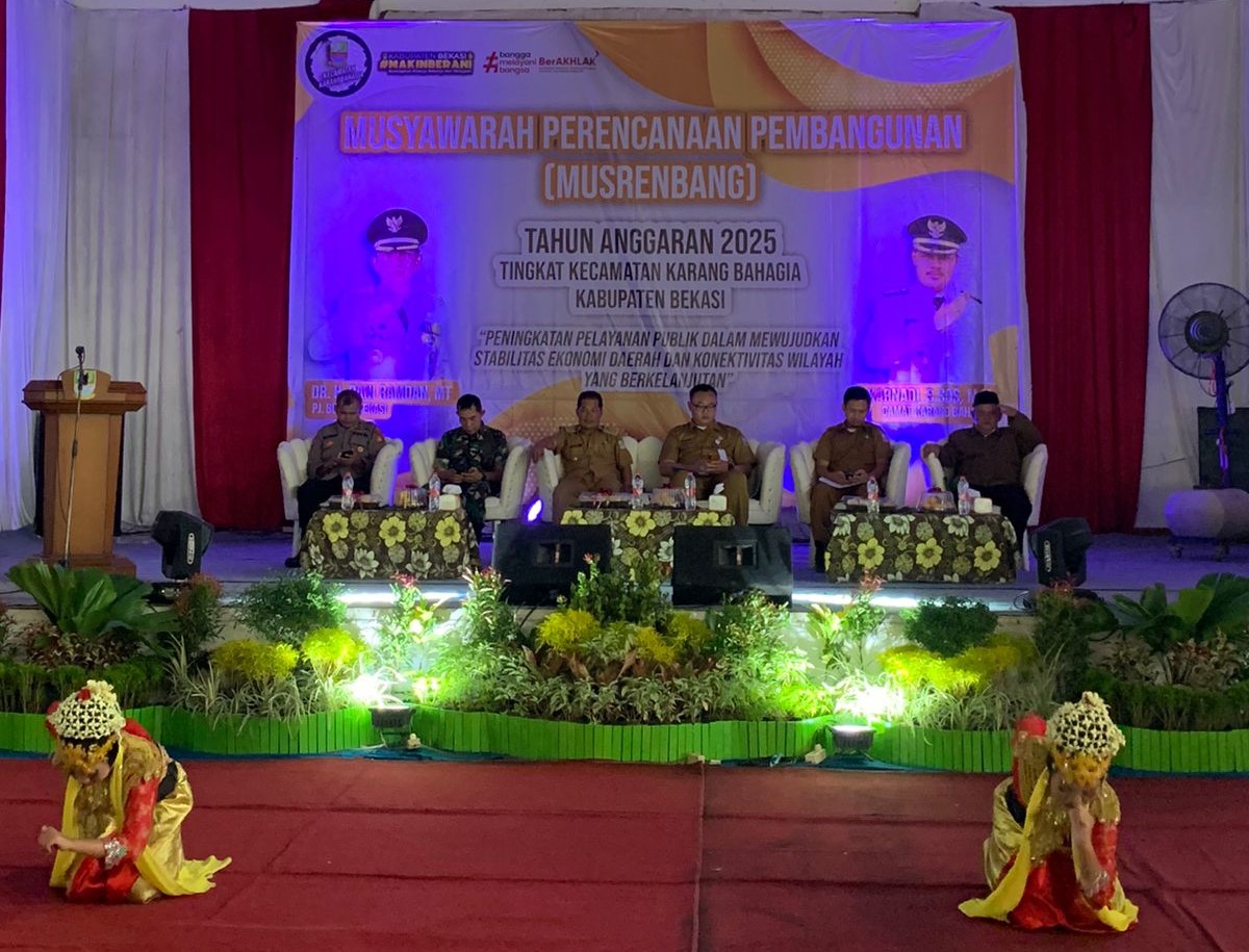 Musyawarah Rencana Pembangunan (Musrenbang) untuk Tahun Anggaran 2025 Kecamatan Karang Bahagia