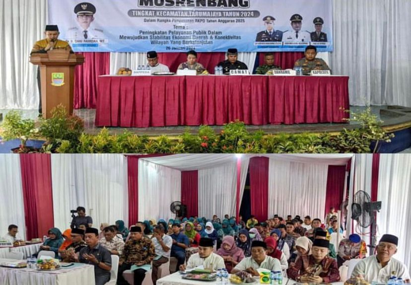 Musyawarah Rencana Pembangunan (Musrenbang) untuk Tahun Anggaran 2025 Kecamatan Tarumajaya