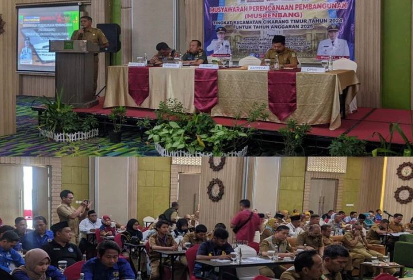 Musyawarah Rencana Pembangunan (Musrenbang) untuk Tahun Anggaran 2025 Kecamatan Cikarang Timur 