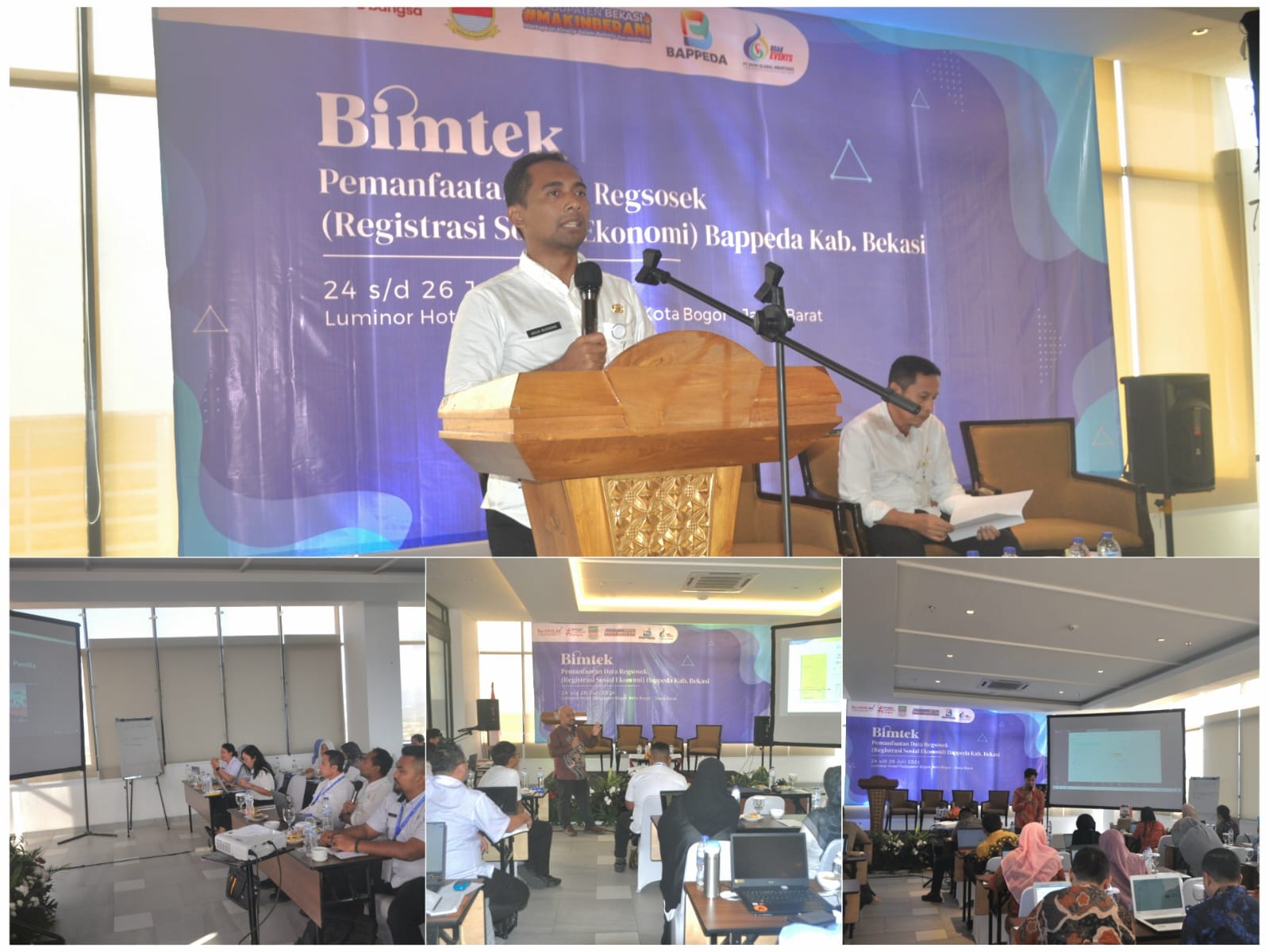 Bimtek Pemanfaatan data Regsosek melalui aplikasi SEPAKAT    