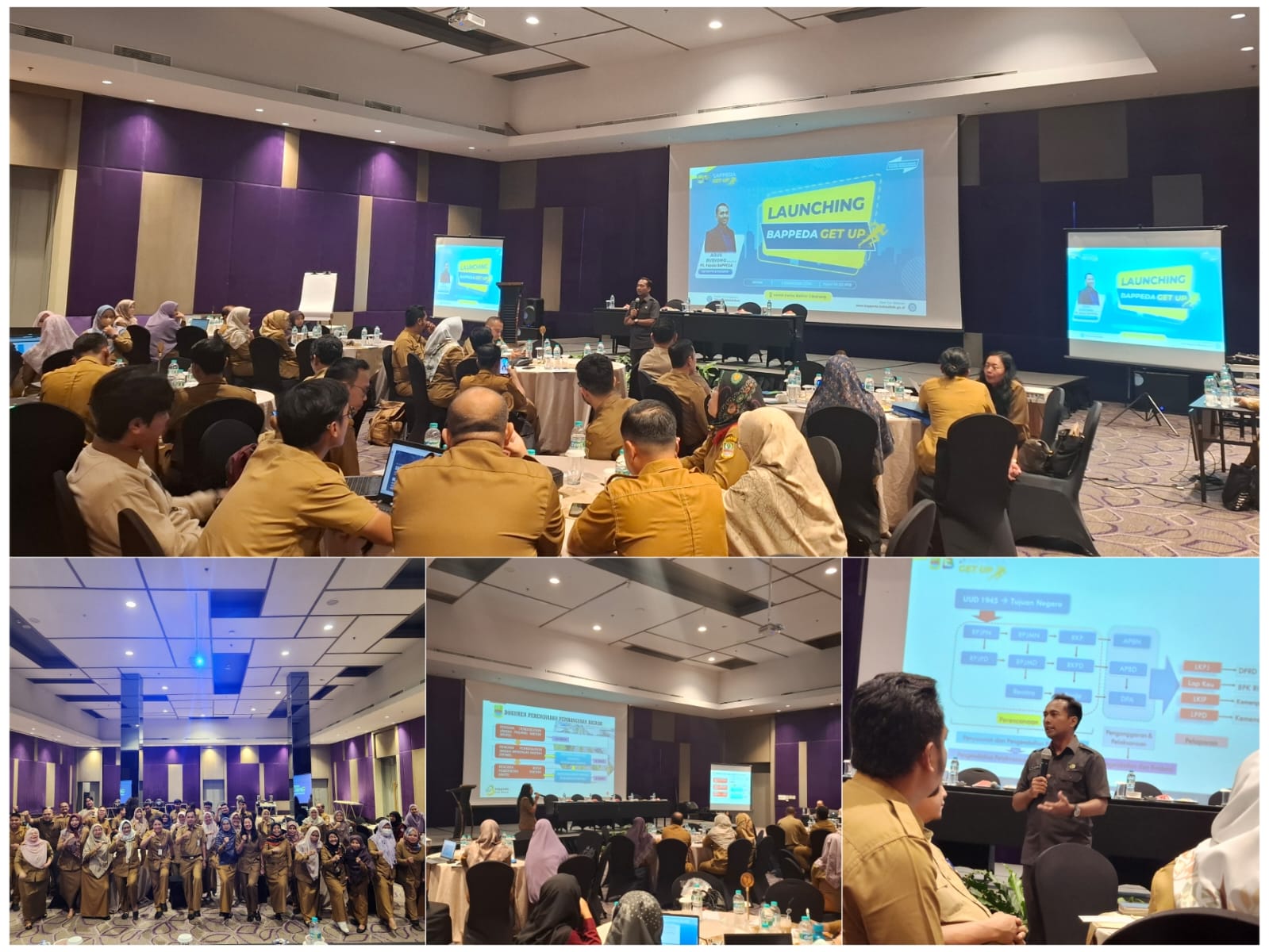 TINGKATKAN KOMPETENSI DAN KARIR PEGAWAI, BAPPEDA LAUNCHING KEGIATAN "BAPPEDA GET UP"