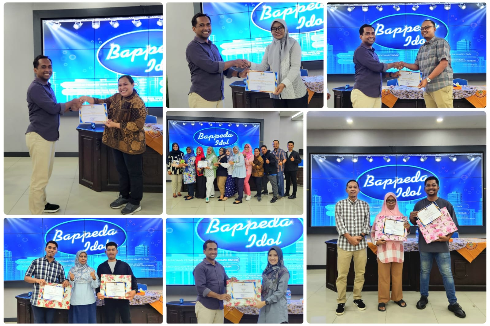 BAPPEDA IDOL 2024, AJANG PEMBERIAN PENGHARGAAN KEPADA PARA PEGAWAI DI LINGKUNGAN BAPPEDA KABUPATEN BEKASI