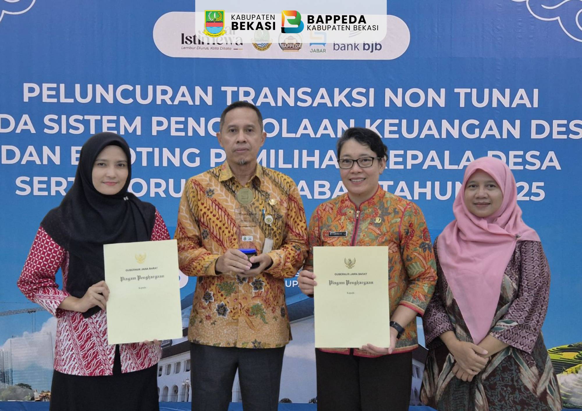 PEMKAB BEKASI PERINGKAT II TERBAIK TATA KELOLA CSR DI JAWA BARAT