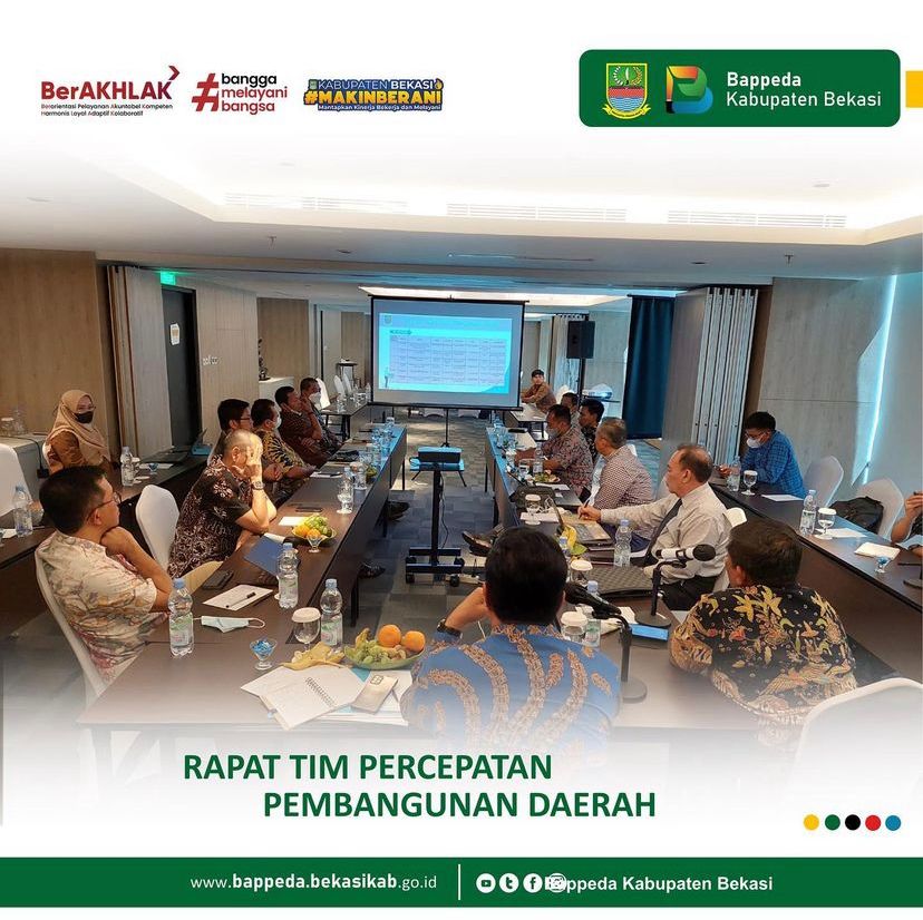 Rapat Tim Percepatan Pembangunan Daerah 