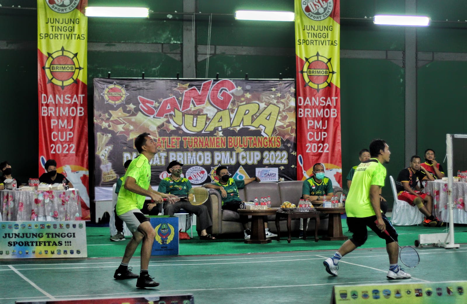 Kegiatan Olah Raga Dansat Cup