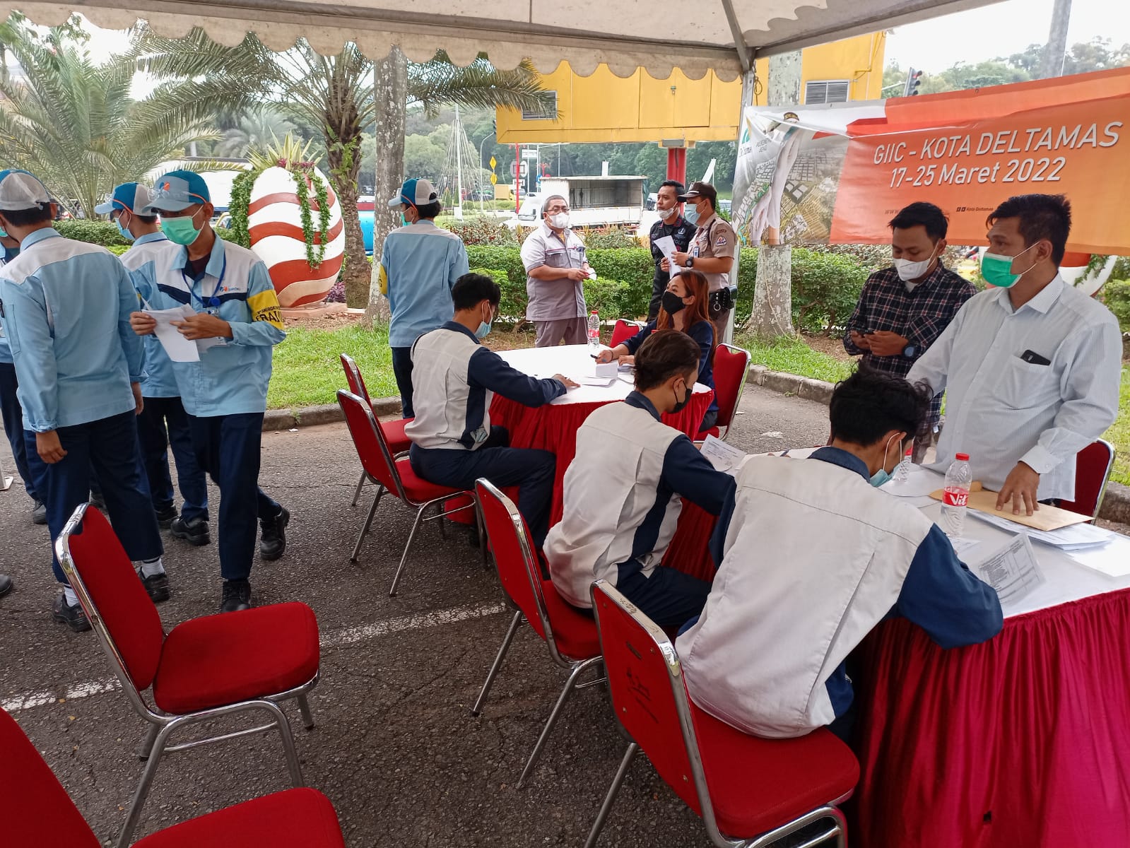 Gerai Vaksin Booster Untuk Industri dan Umum  17 Maret sd 20 April 2022