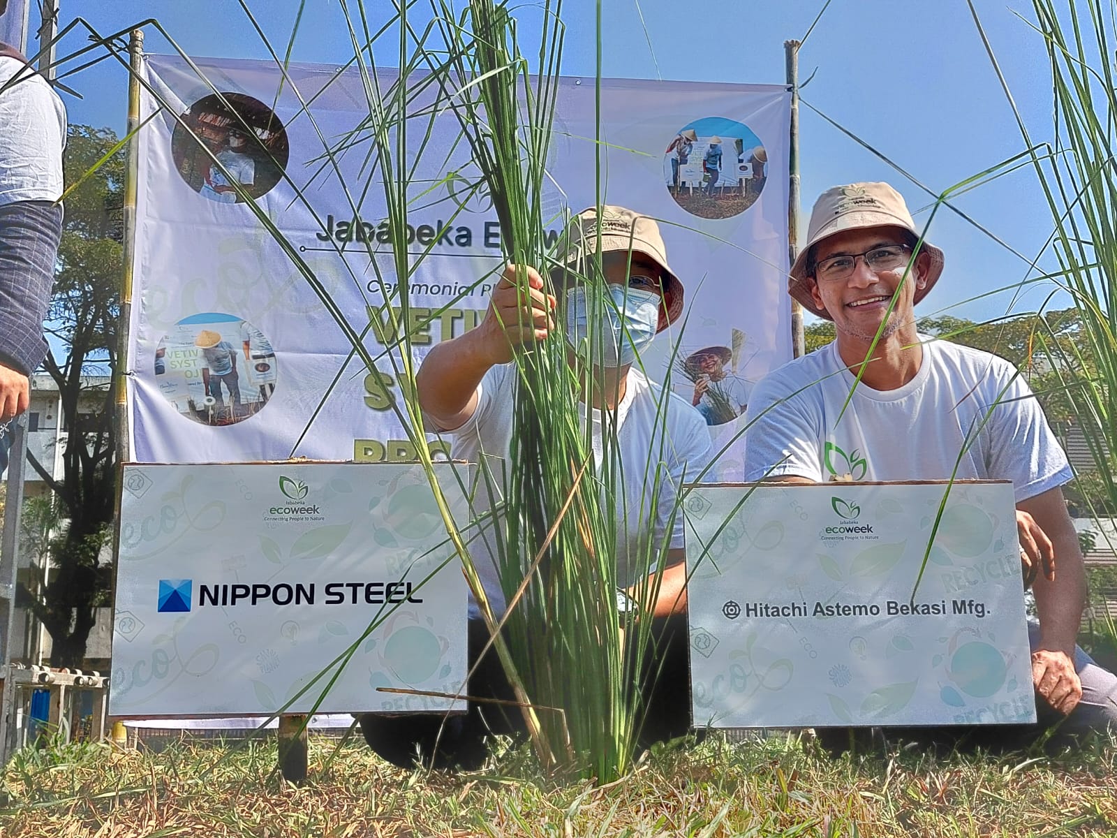 CSR BERSAMA JABABEKA "VETIVER SYSTEM PROJECT"