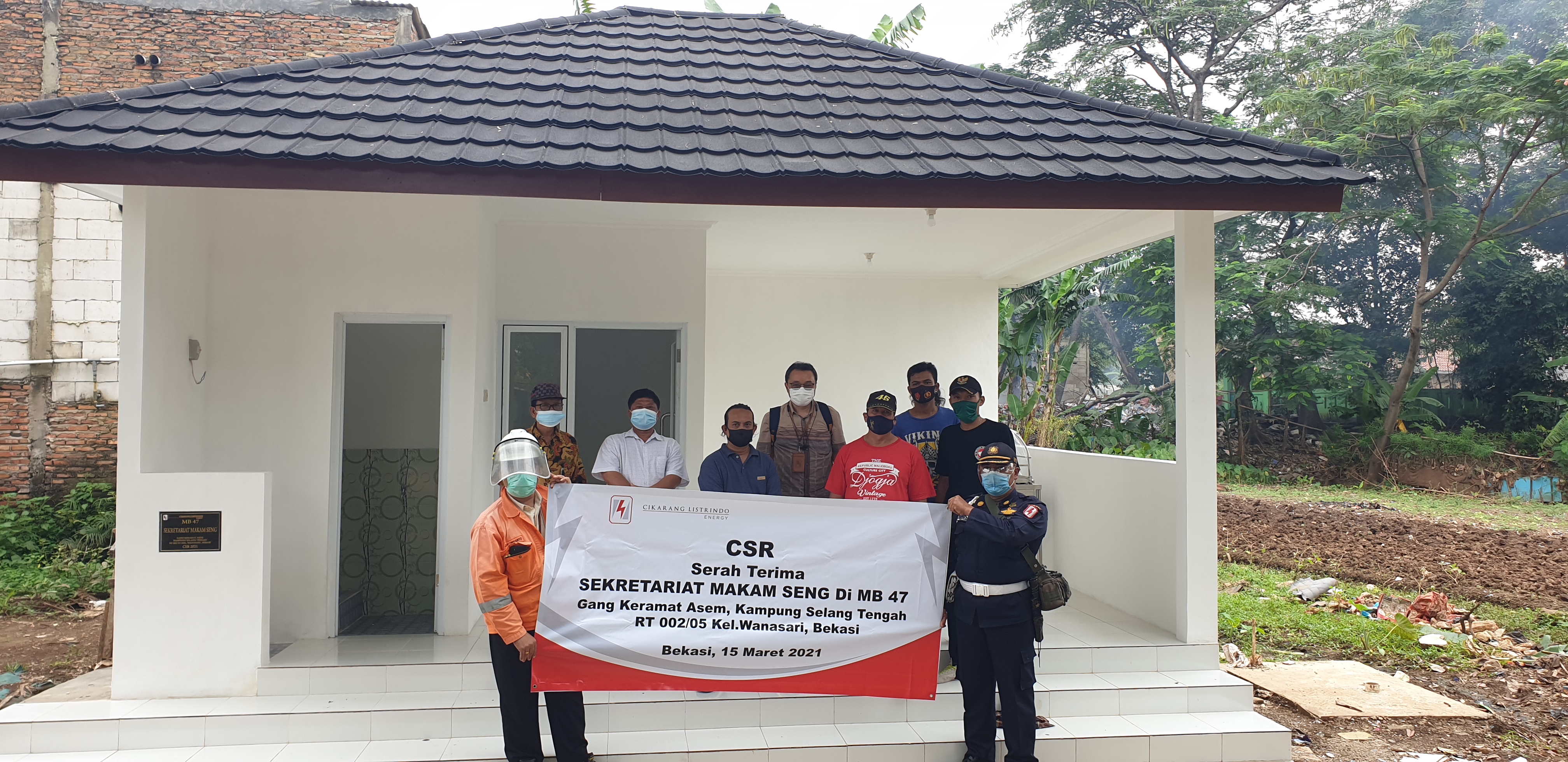 Program CSR Pembangunan infrastruktur