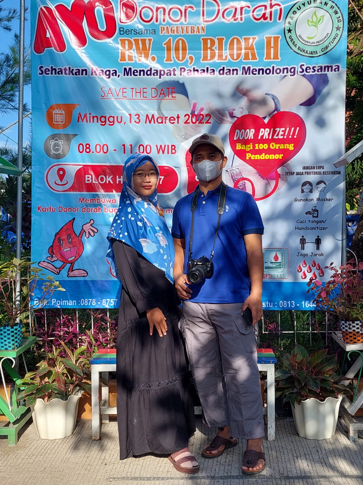 Donor darah Kampung Berseri Astra (KBA) Gramapuri Persada