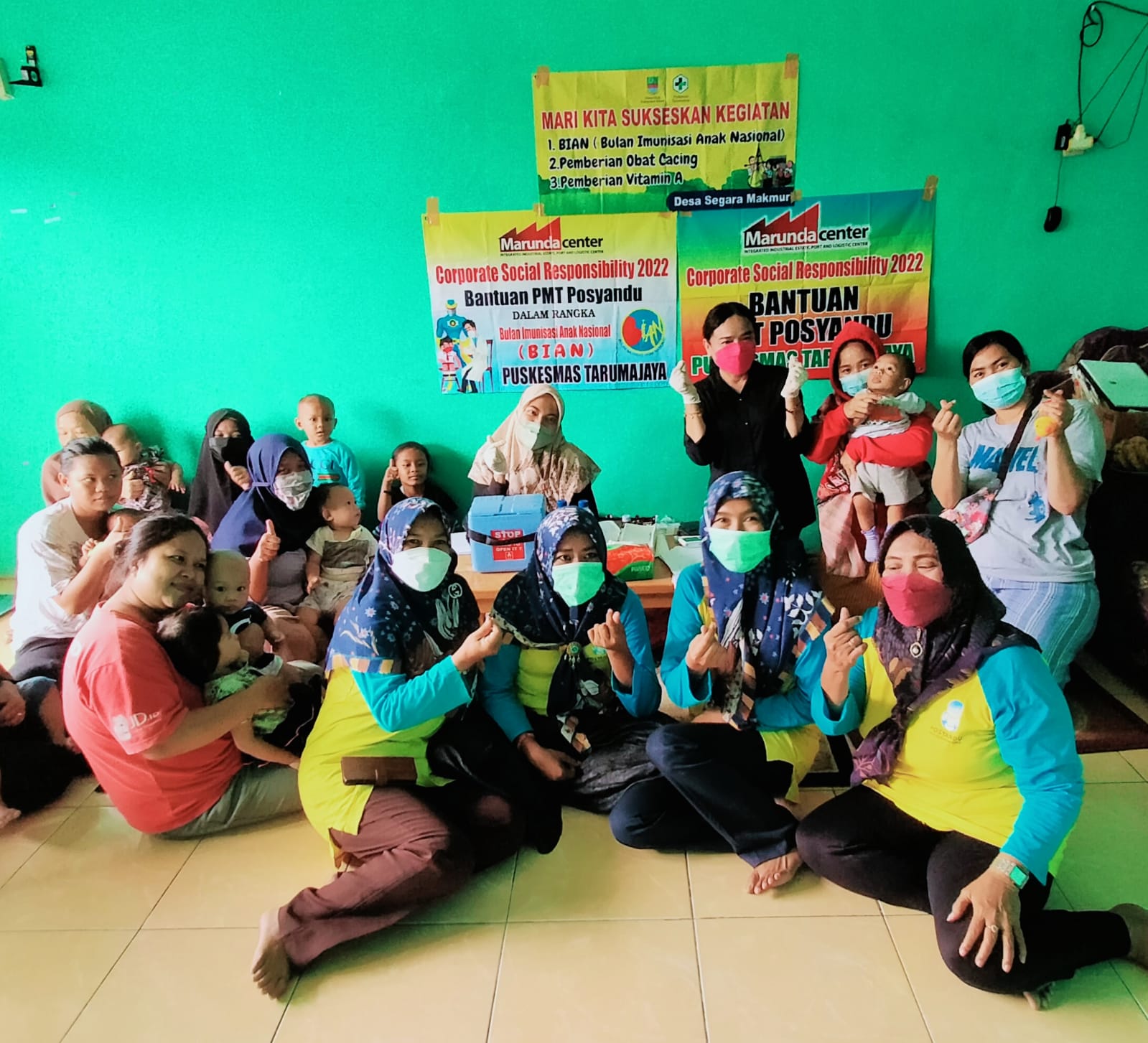 Sumbangan PMT Posyandu