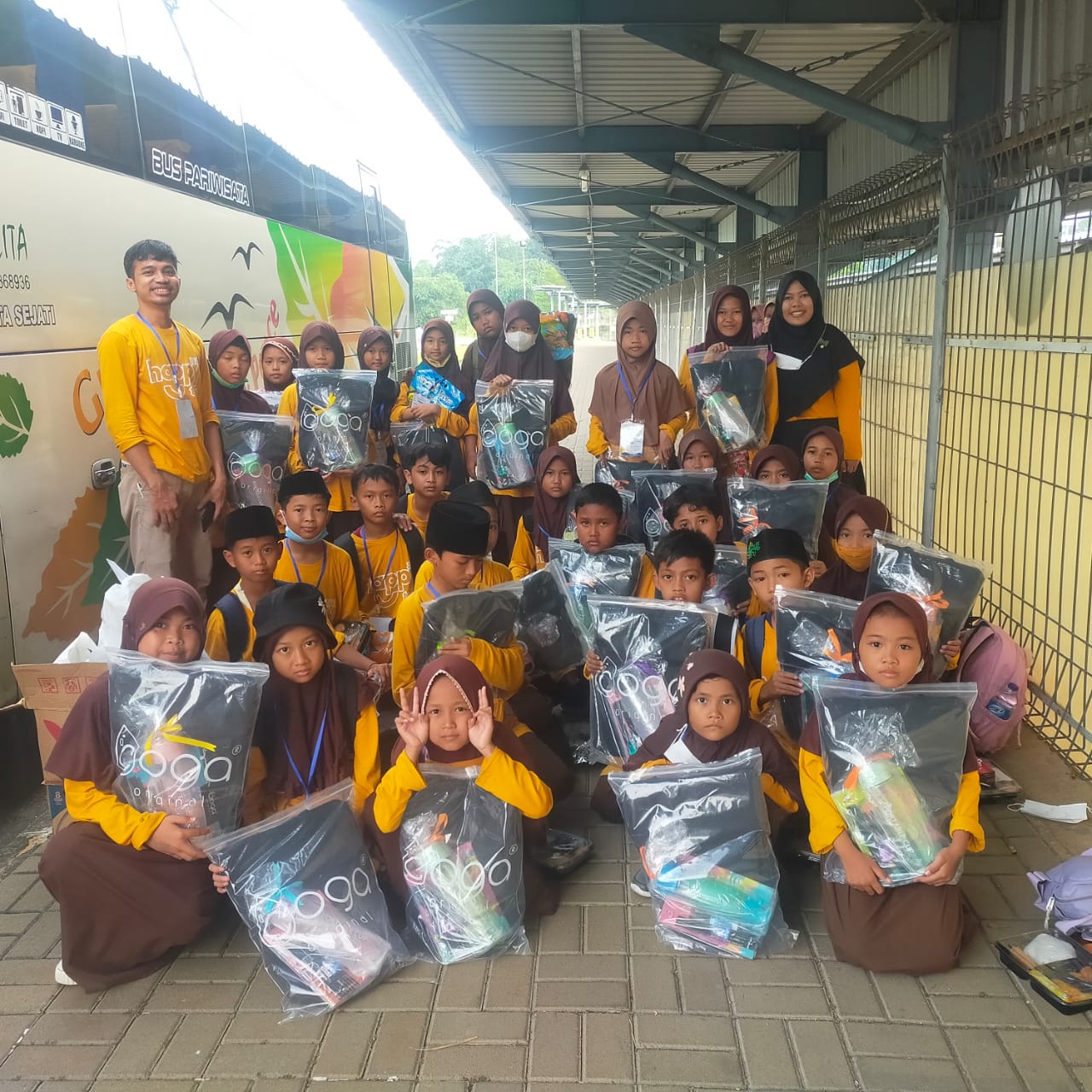 Happy trip untuk anak dhuafa / yatim binaan