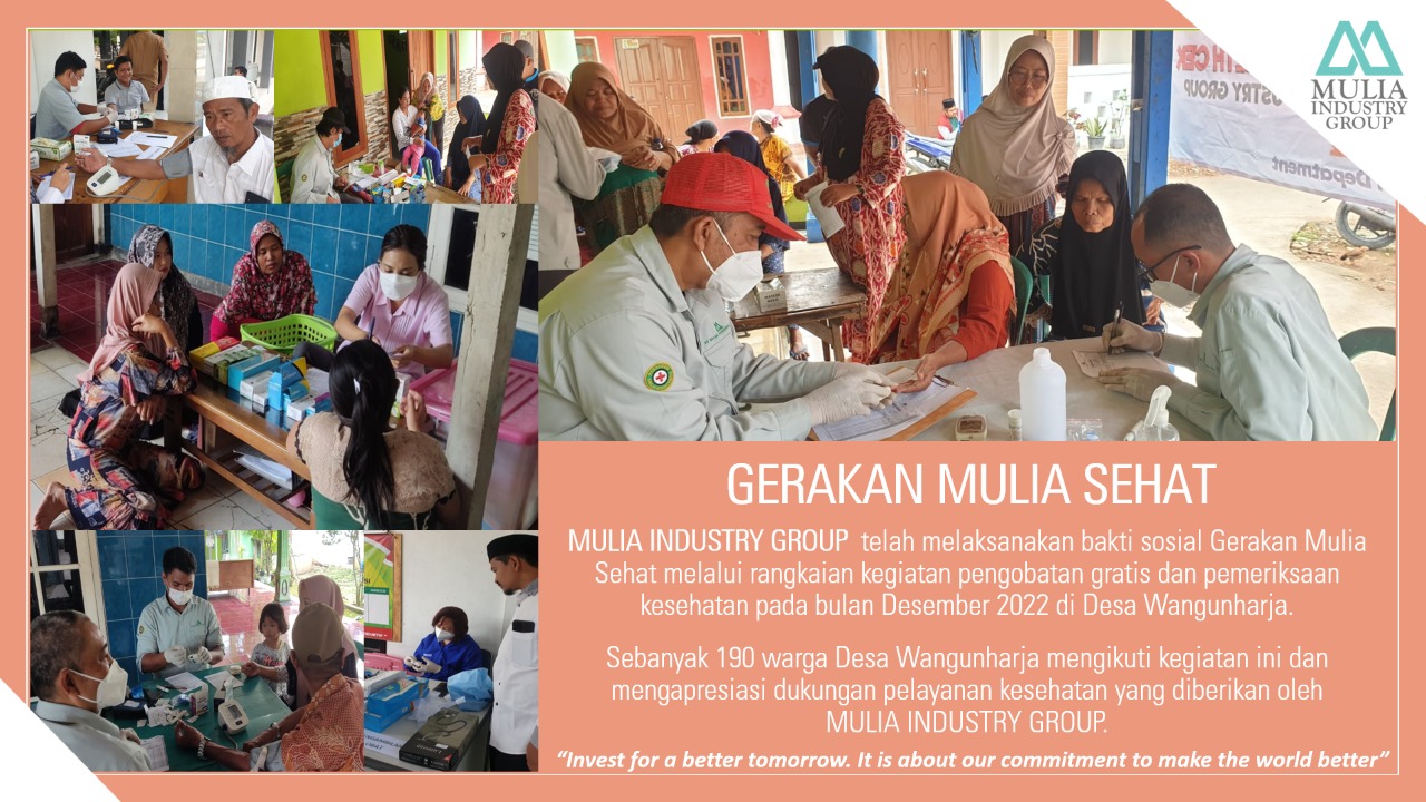 Gerakan Mulia Sehat di Desa Wangunharja