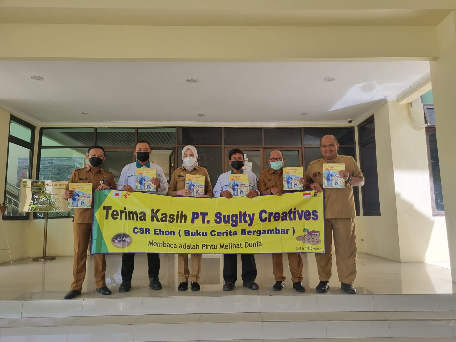 Donasi Buku cerita Bergambar Ehon Edisi 13 200 Buku