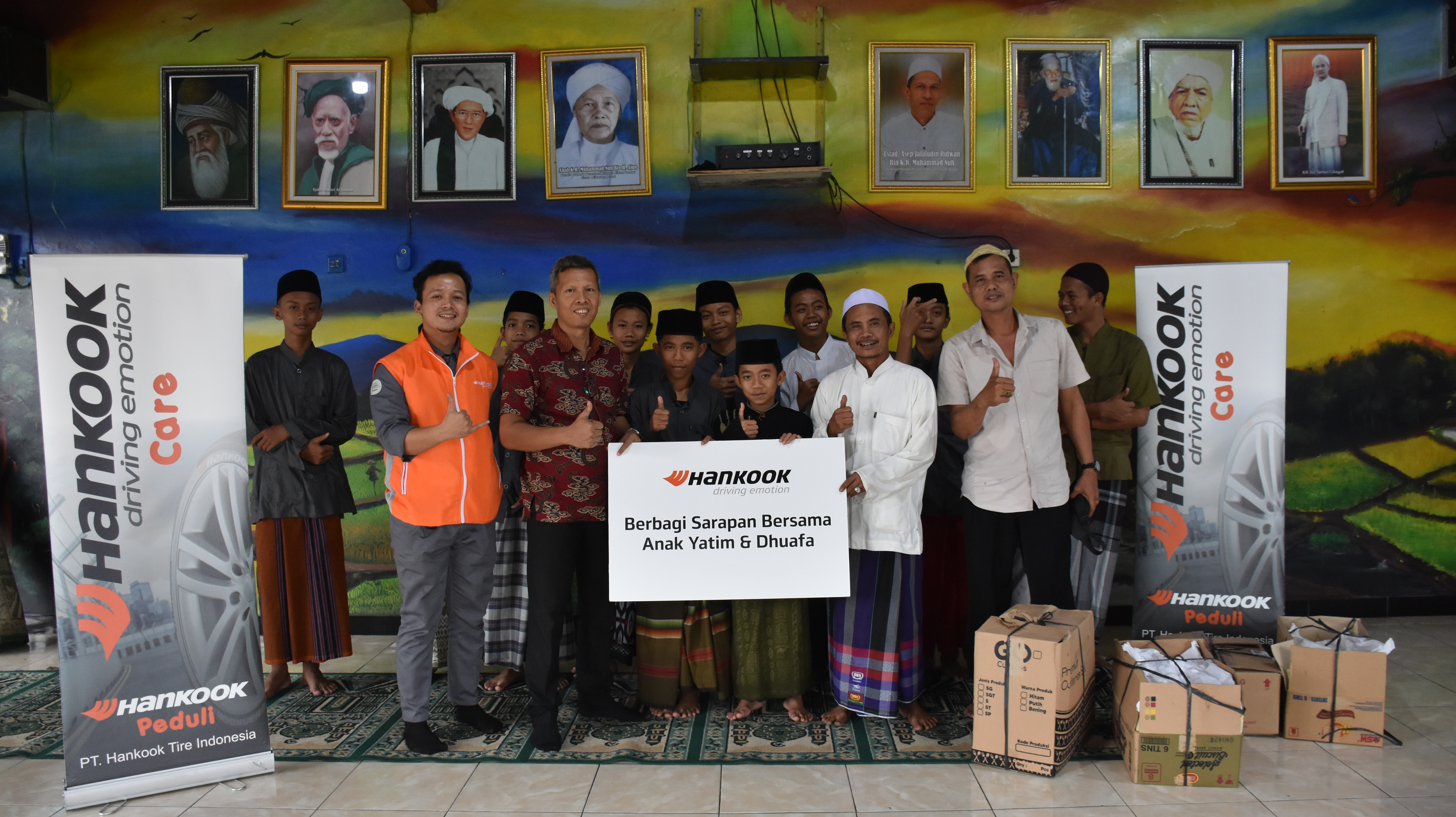 Sarapan Bersama Anak Yatim dan Dhuafa