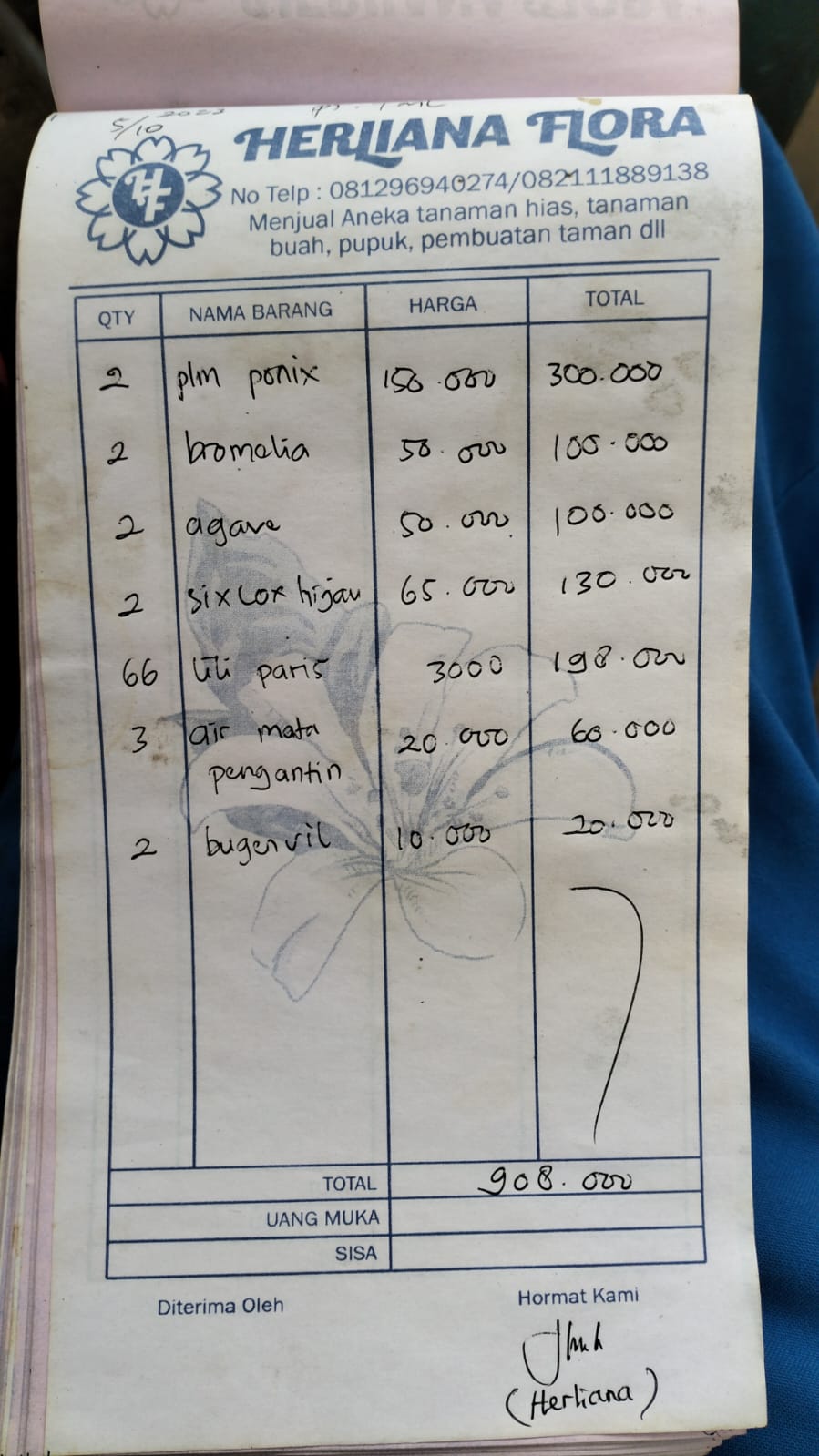 TML - Penyediaan tanaman untuk penghijauan pabrik oleh HERLIANA FLORA