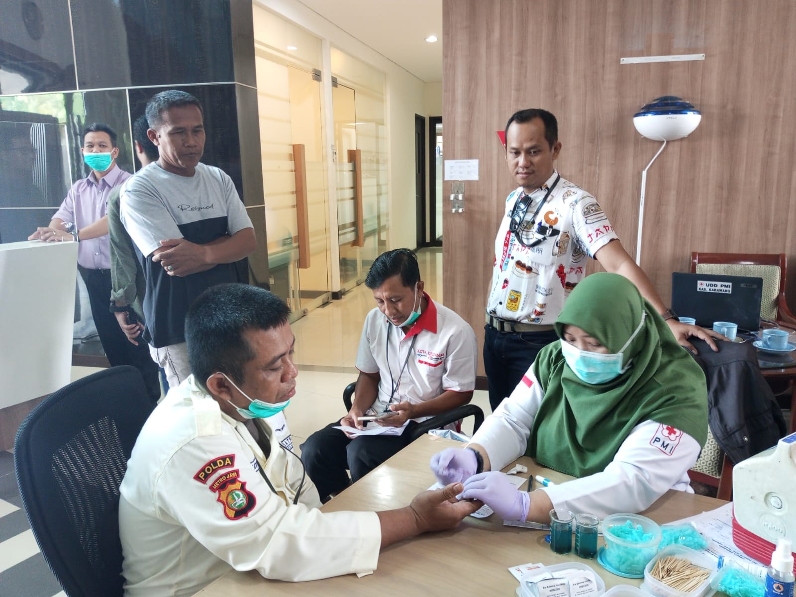 kegiatan donor darah untuk kemanusiaan