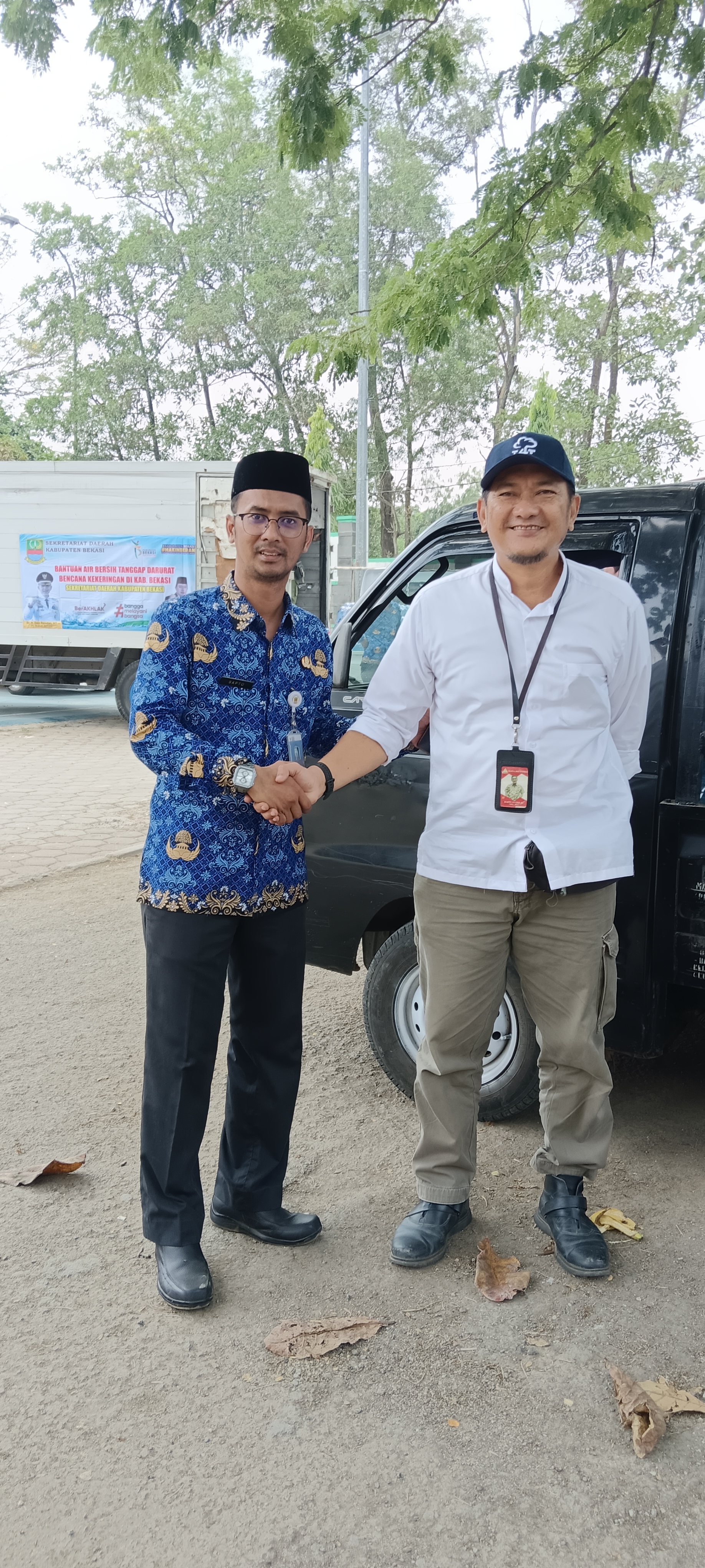 Bantuan Torn air bersih untuk warga kekeringan di 4 Kecamatan