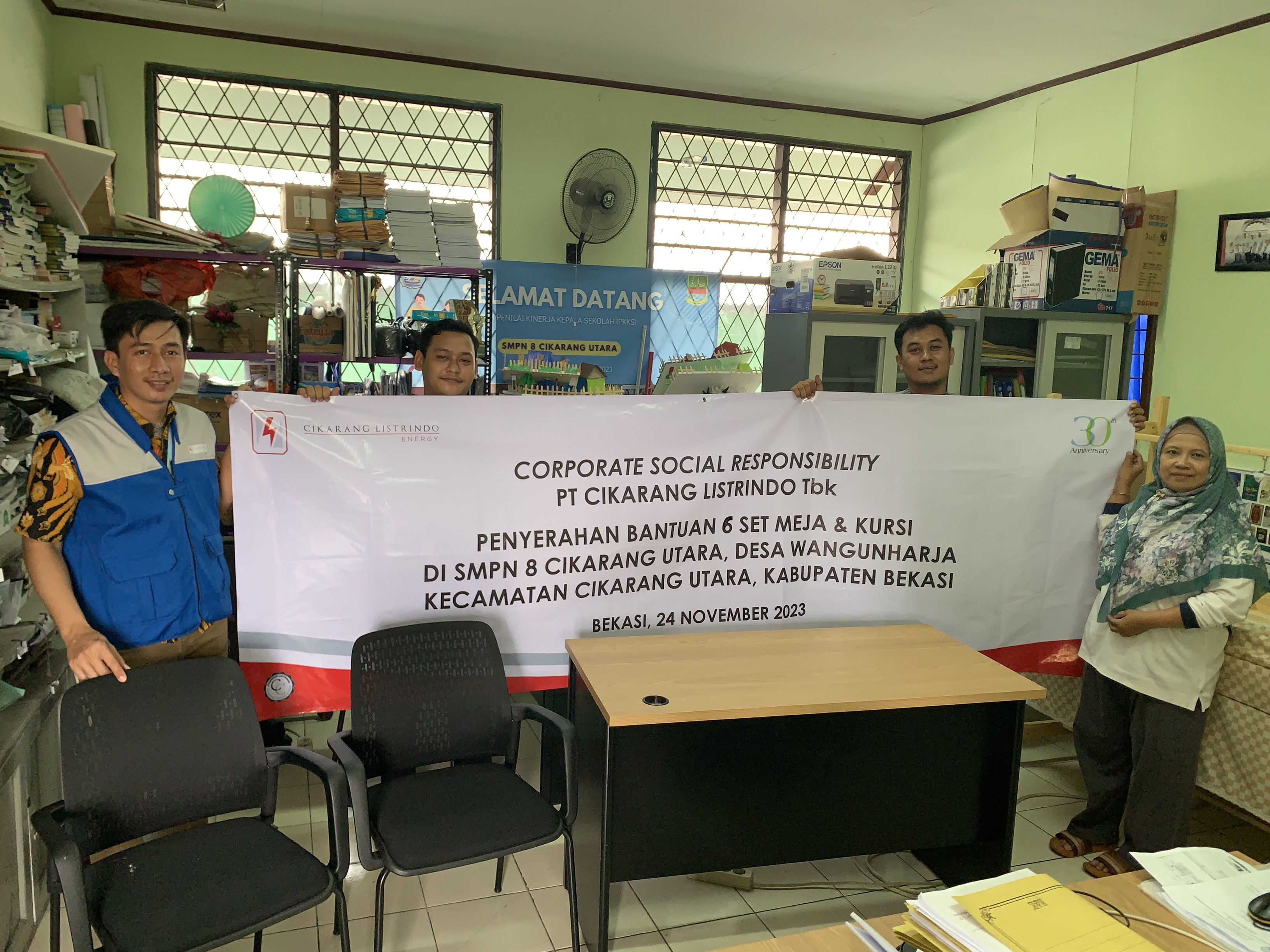Program CSR infrastruktur penunjang pendidikan