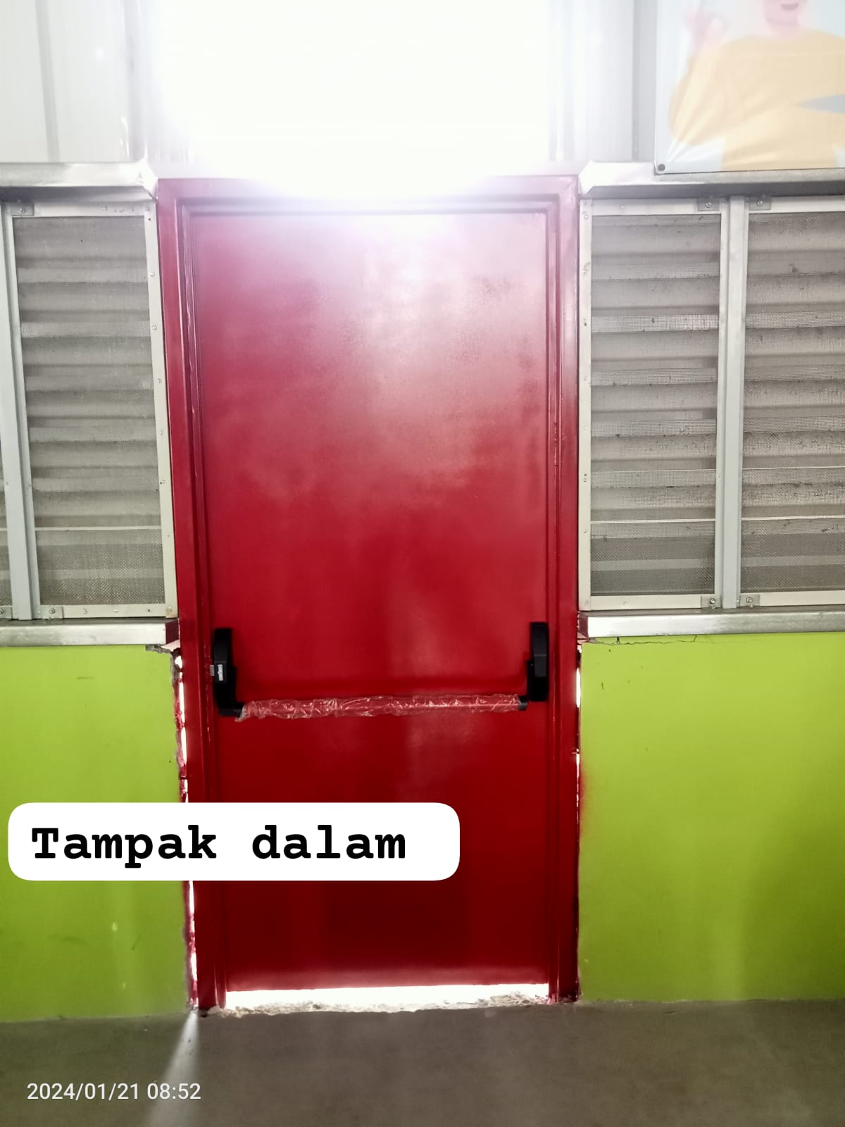 TML - Penyediaan Pintu Emergency PT. TML Sadang sebanyak 3 buah