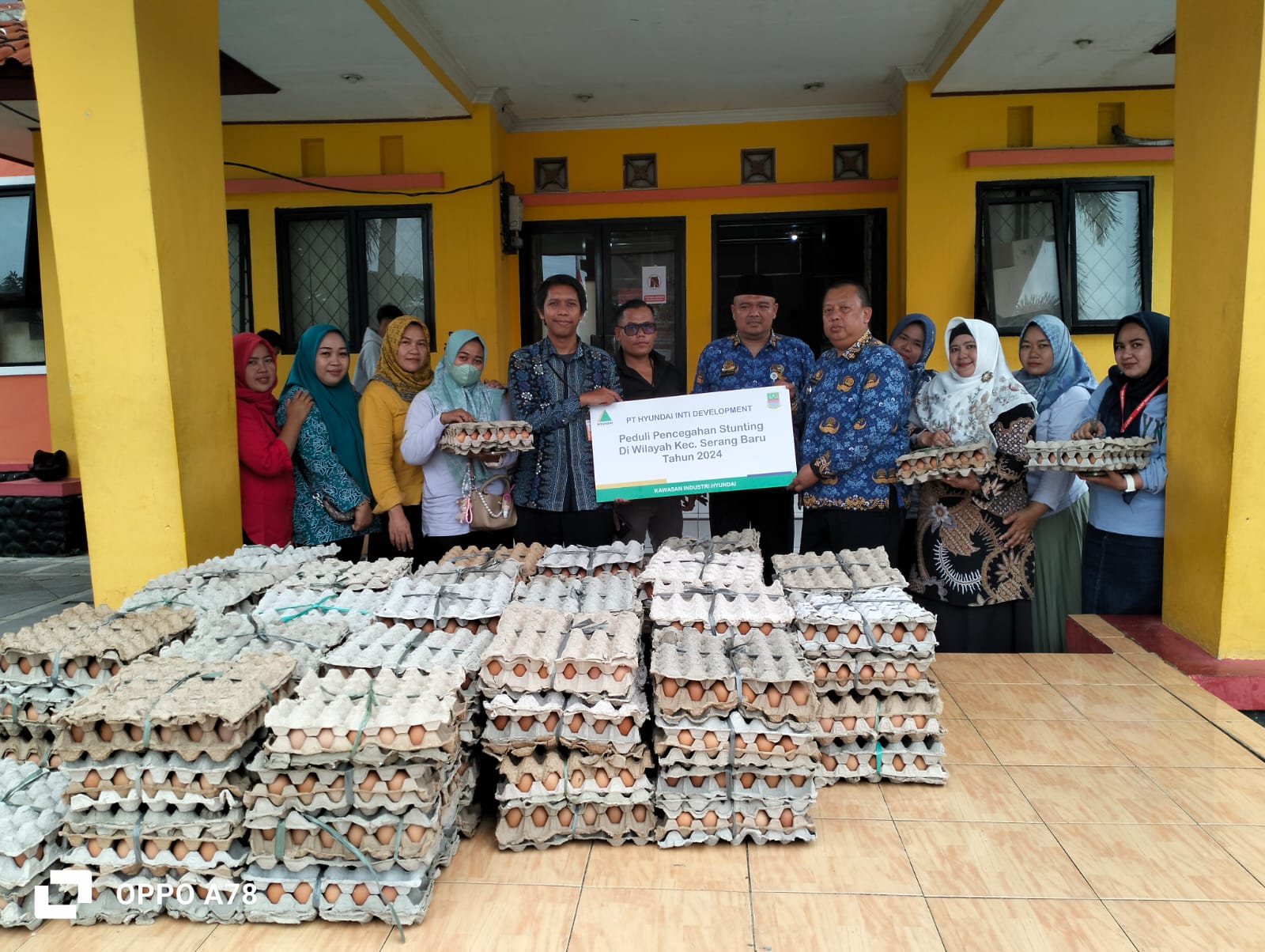 Peduli Pencegahan Stunting di wilayah kecamatan Serang Baru