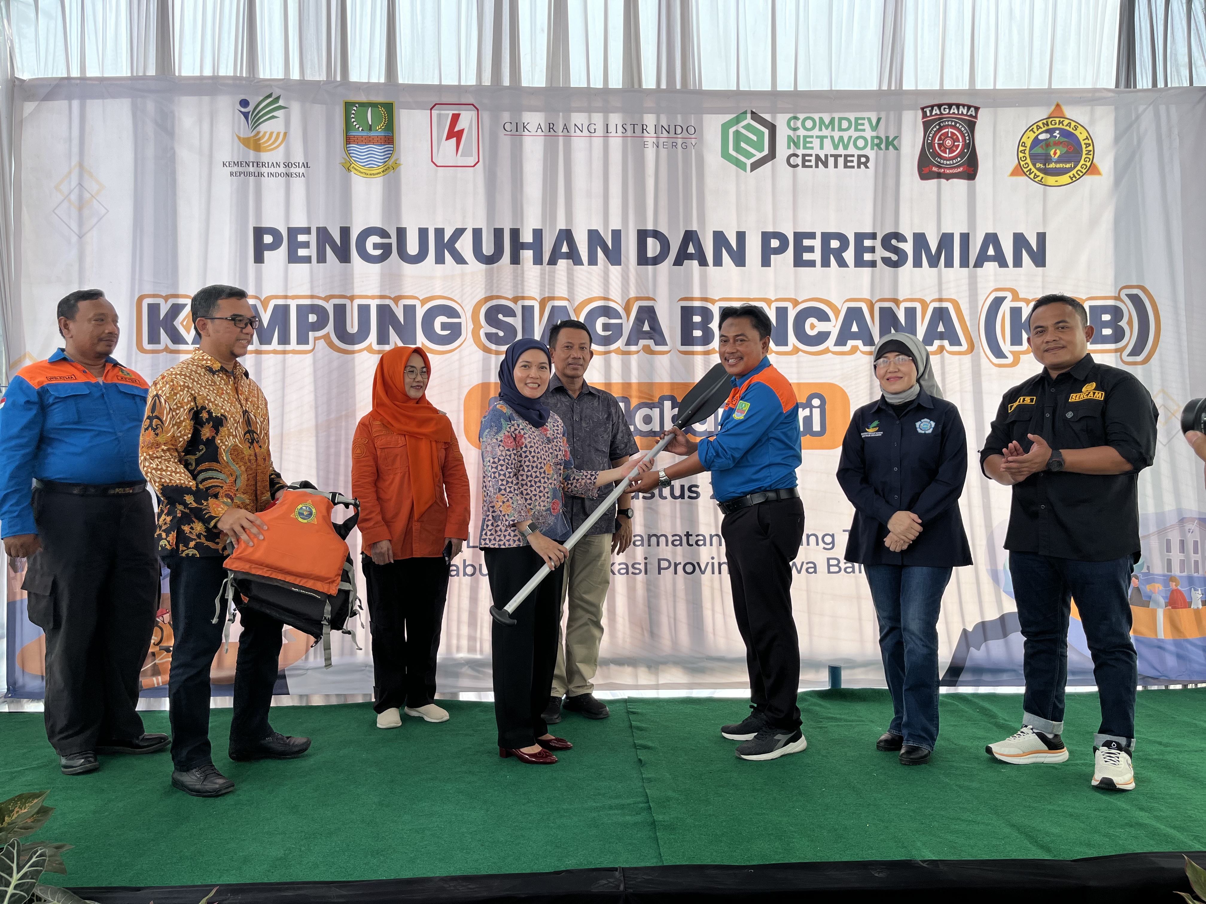 Bantuan Alat pendukung Tanggap Bencana