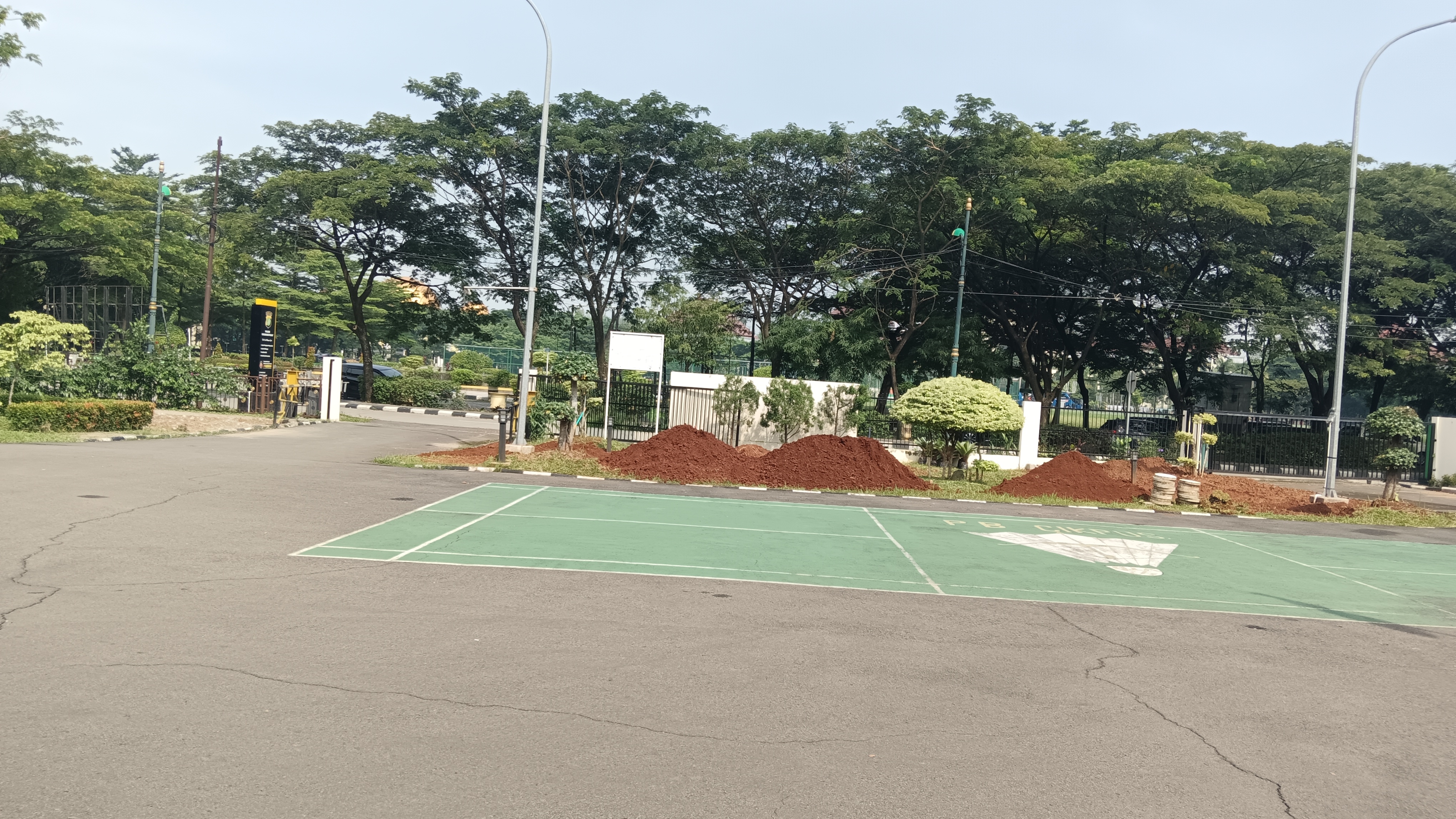 Pembuatan taman hijau