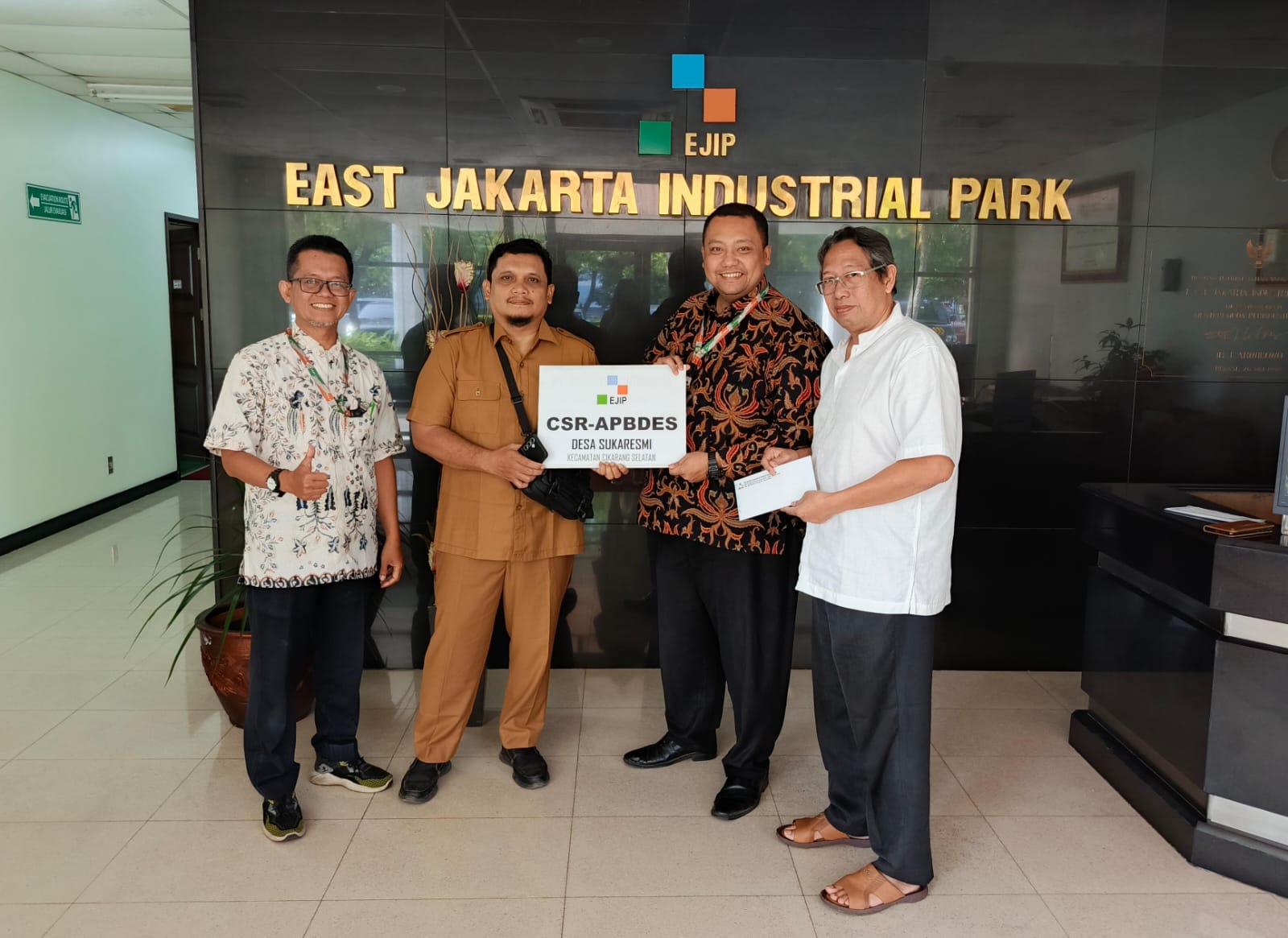 DUKUNGAN RUTIN TAHUNAN APBDES DESA SUKARESMI