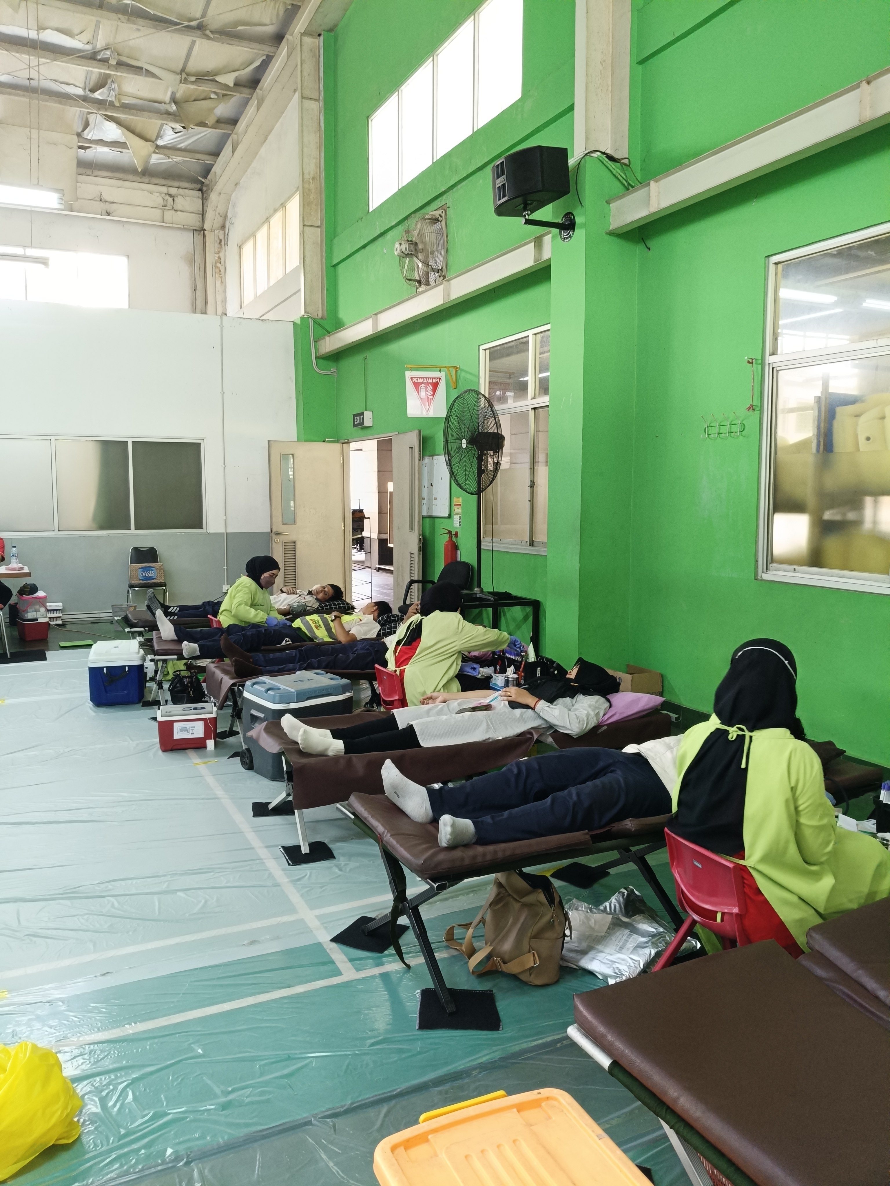 Kegiatan Donor Darah Karyawan TBINA bersama PMI Kab. Bekasi