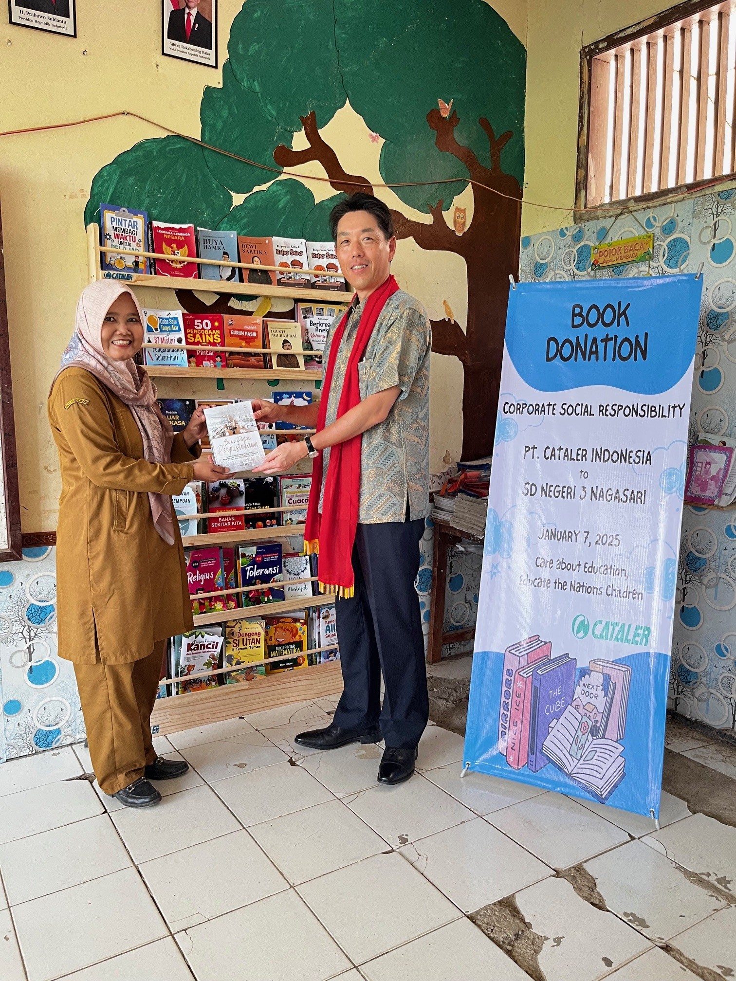 CSR Buku dan Bola