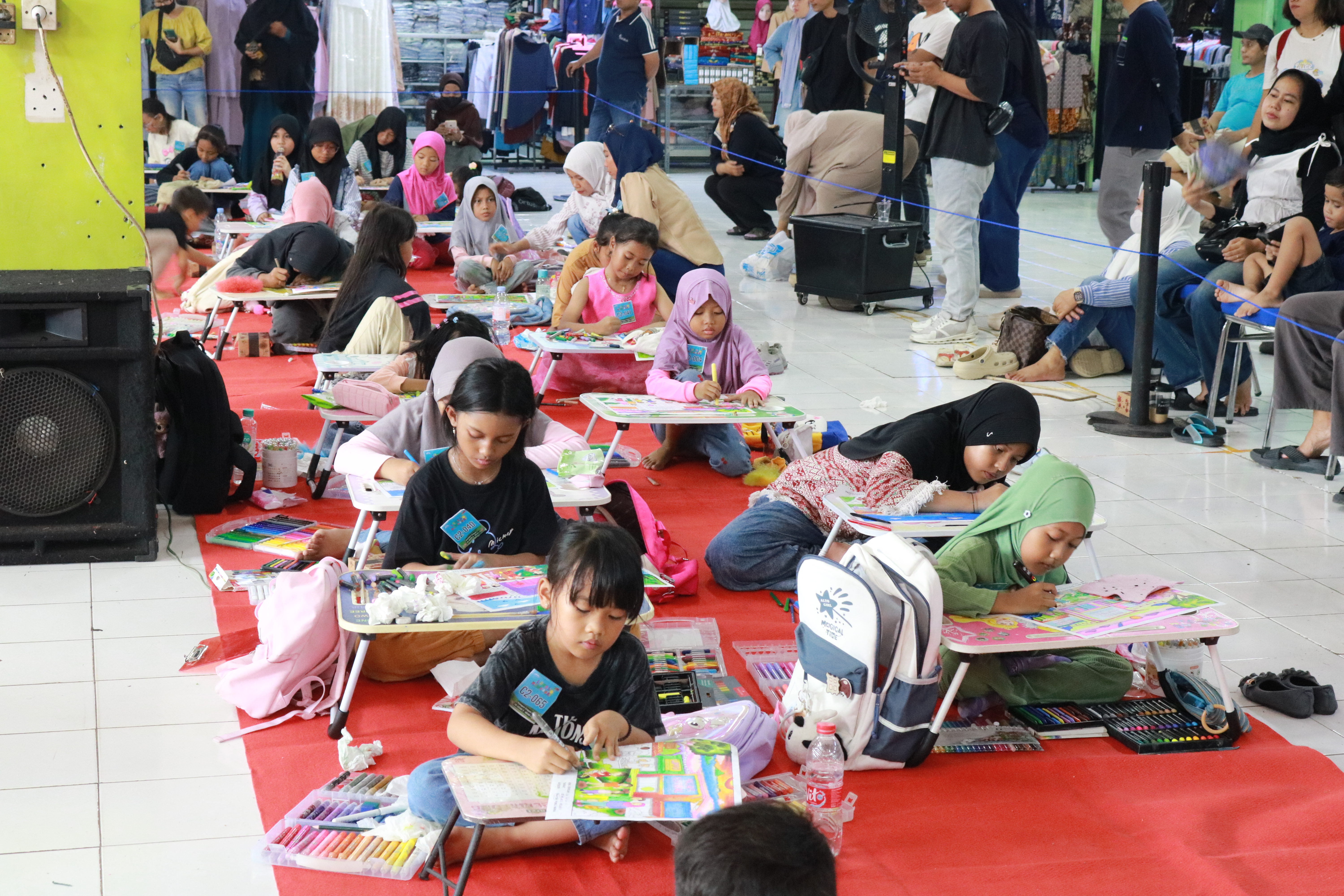Lomba Mewarnai Pasar Central Lippo Cikarang Cosmopolis