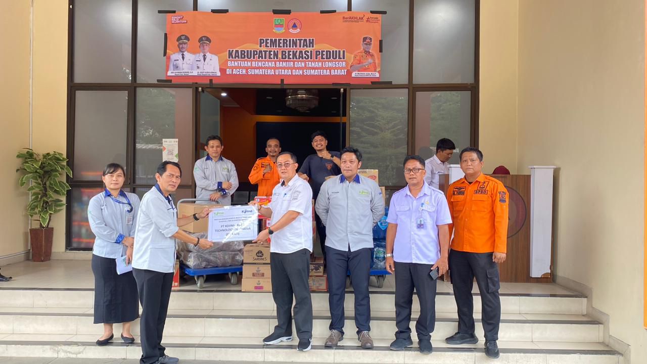 Penyaluran Bantuan Tanggap Darurat Bencana Alam Banjir dan Tanah Longsor