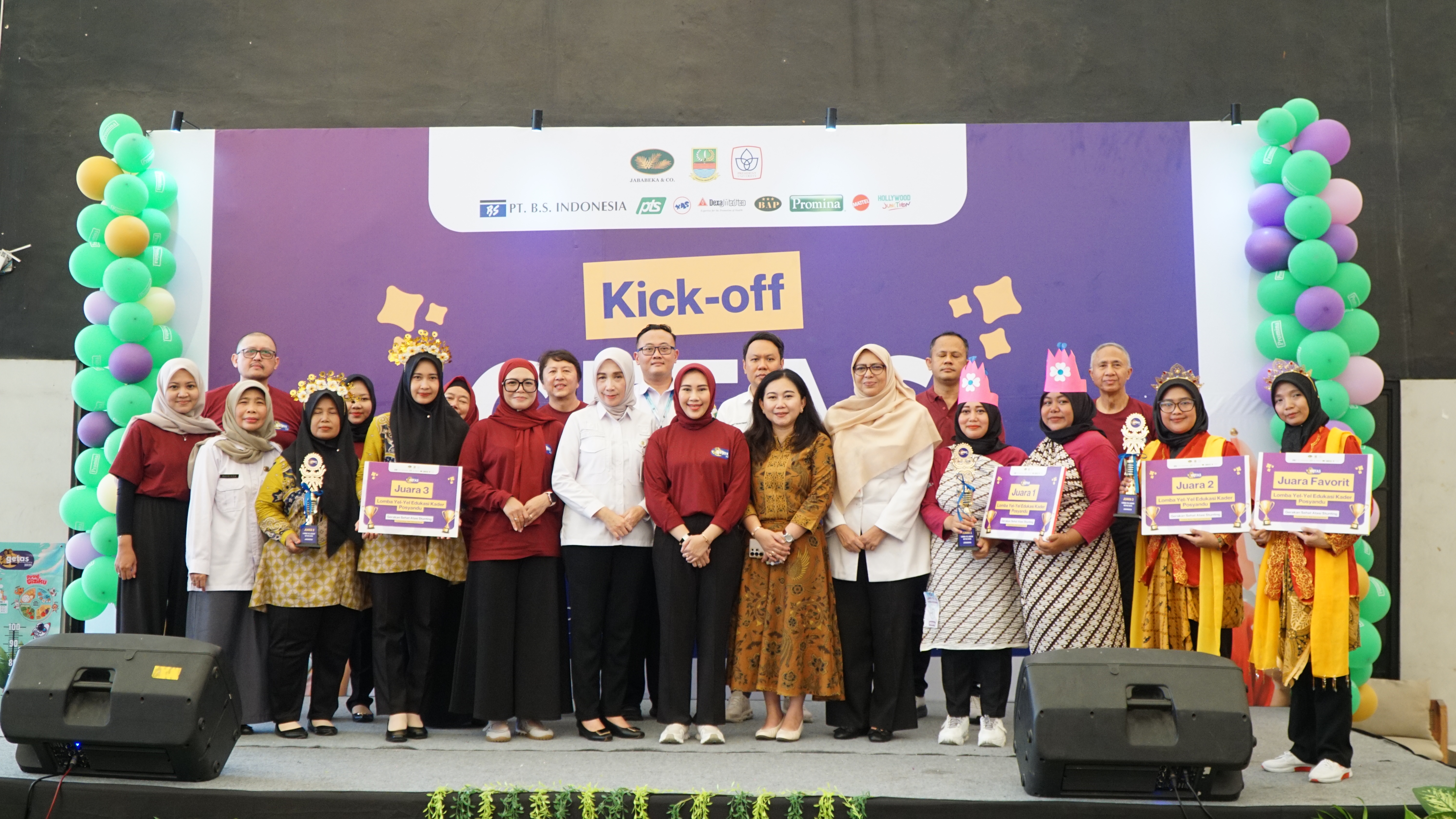 Kick Off Gerakan Sehat Atasi Stunting (Getas)