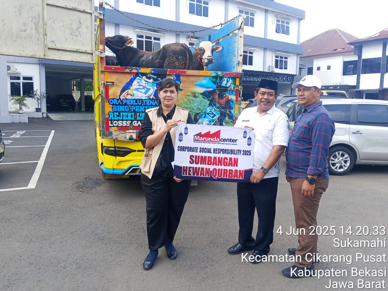 Sumbangan Hewan Qurban Untuk Warga Kab Bekasi