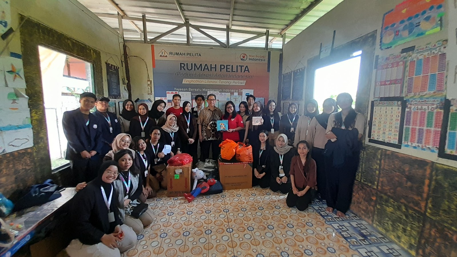 MANAGEMENT SOCIAL PROJECT 2025 PRESIDENT UNIVERSITY BERSAMA YAYASAN BERSATU  MEMBANGUN INDONESIA SEJAHTERA