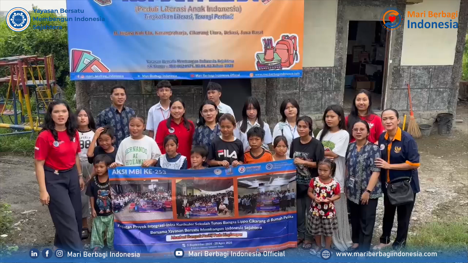 SMA TUNAS BANGSA KE RUMAH PELITA BERSAMA YAYASAN BERSATU MEMBANGUN INDONESIA SEJAHTERA