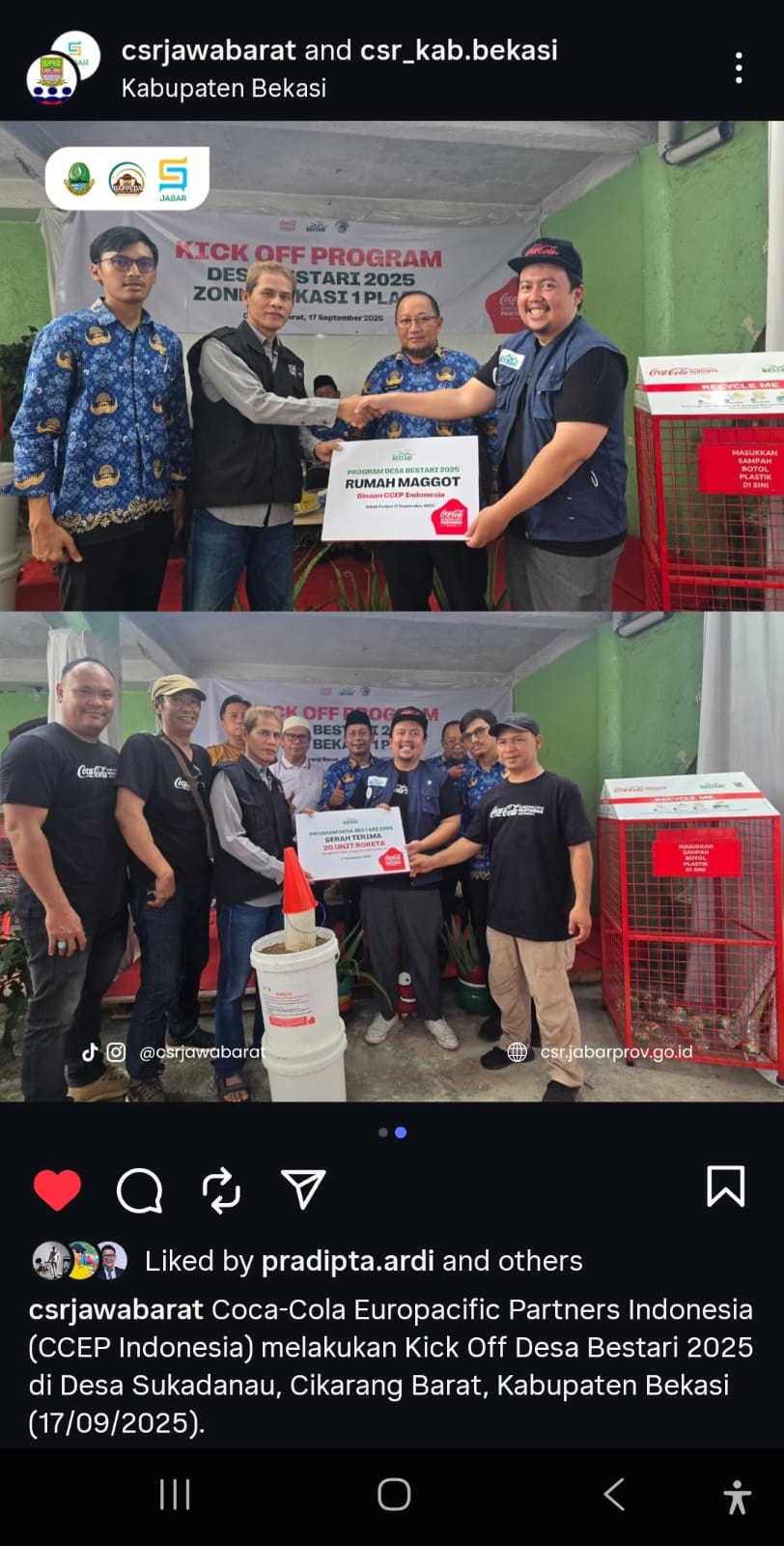 Desa Bestari : Pendampingan Bank Sampah Bestari