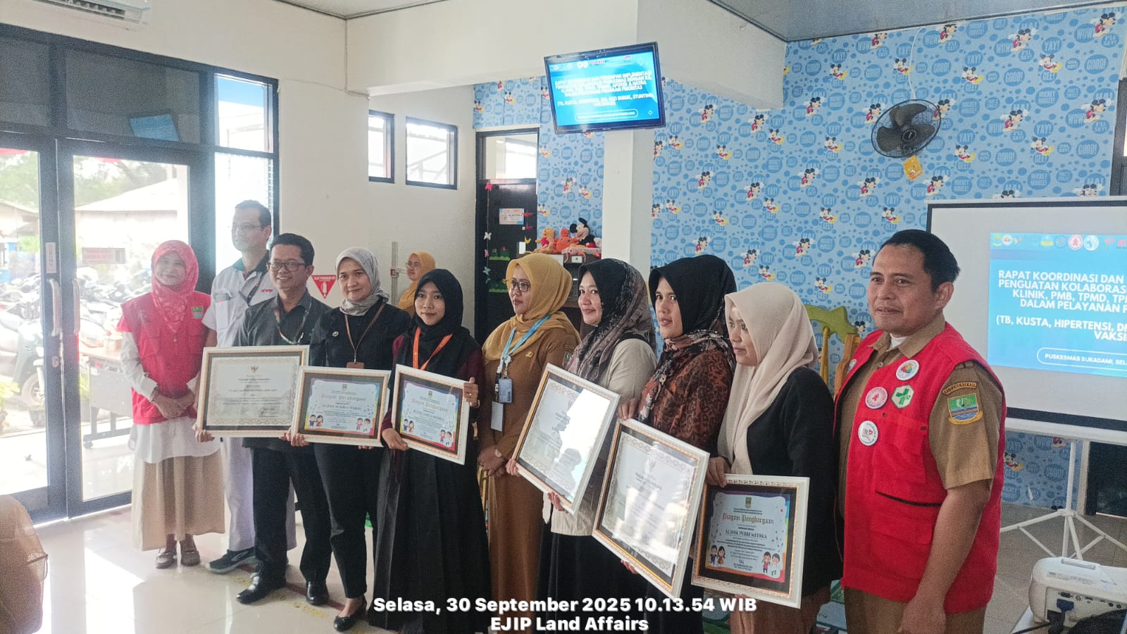 Dukungan Program/ Kegiatan Puskesmas Ramah anak tk Nasional 2025 di Puskesmas Sukadami