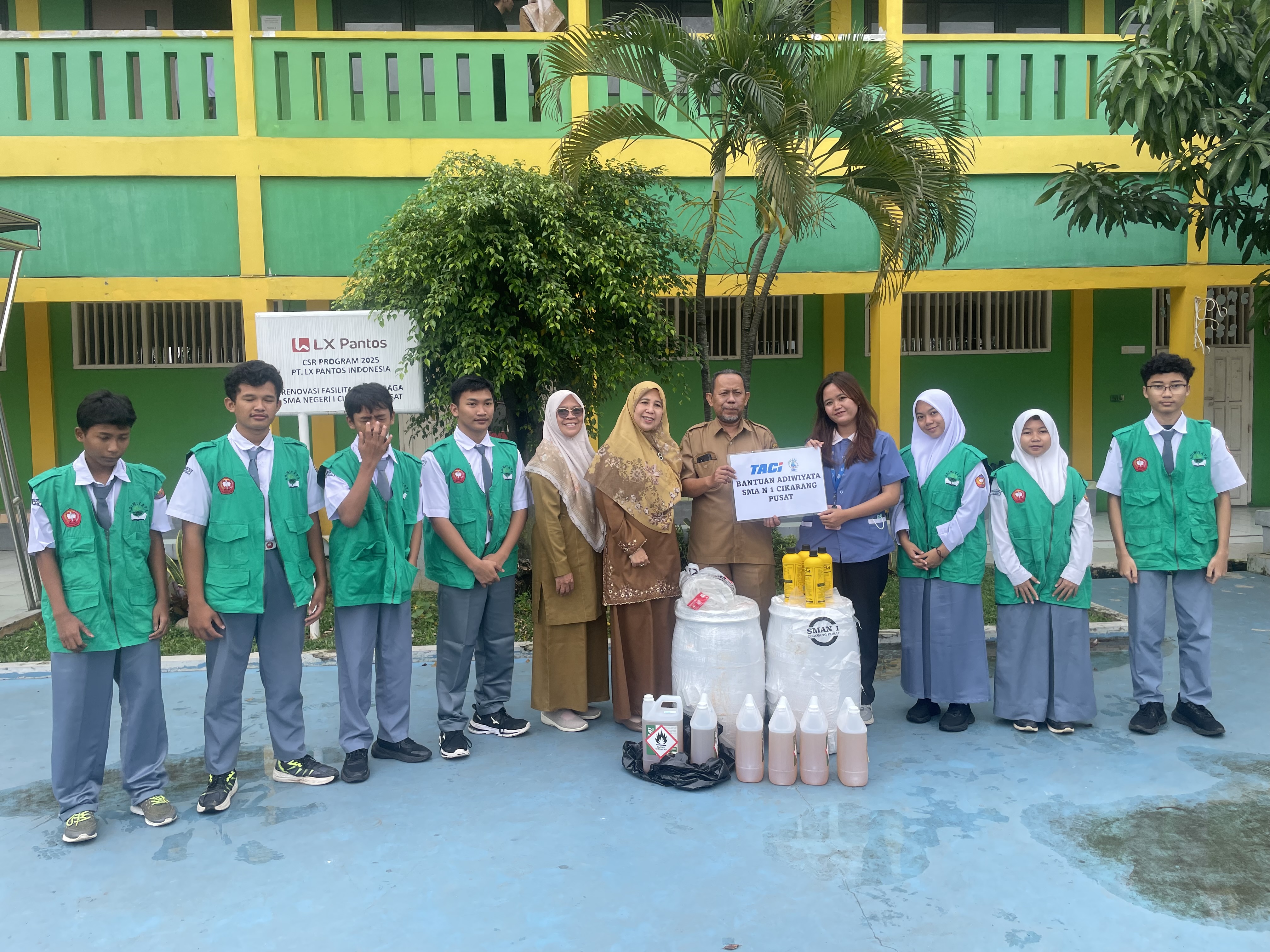 Sekolah Adiwiyata SMA 1 Cikarang Pusat