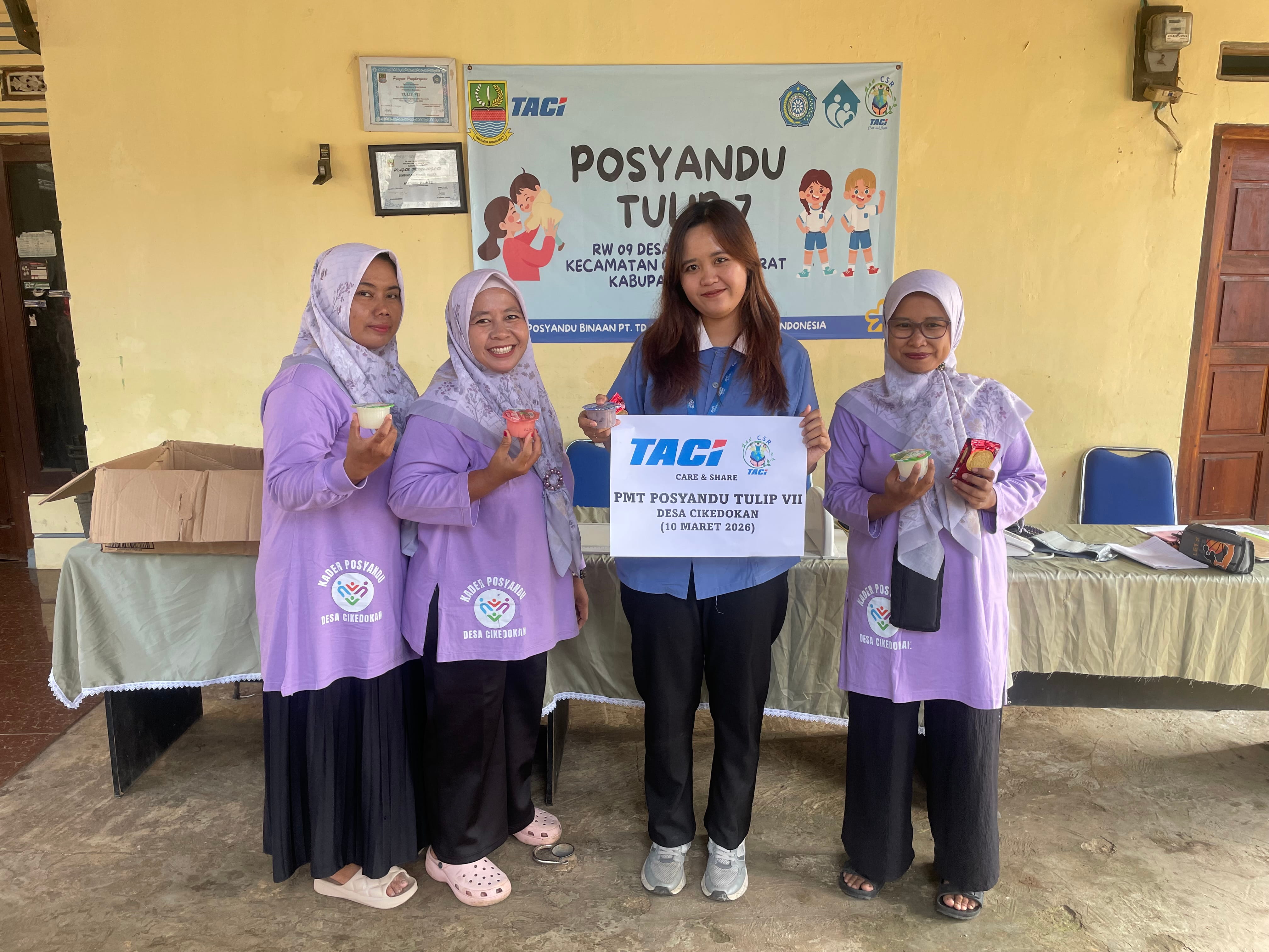 Pemberian Makanan Tambahan untuk Posyandu Bulan Maret 2026