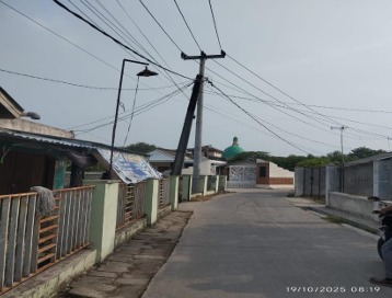  PEMBANGUNAN PENERANGAN JALAN UMUM ( PJU )  LINGKUNGAN , DESA KARANG MUKTI, KECAMATAN KARANG BAHAGIA, KABUPATEN BEKASI