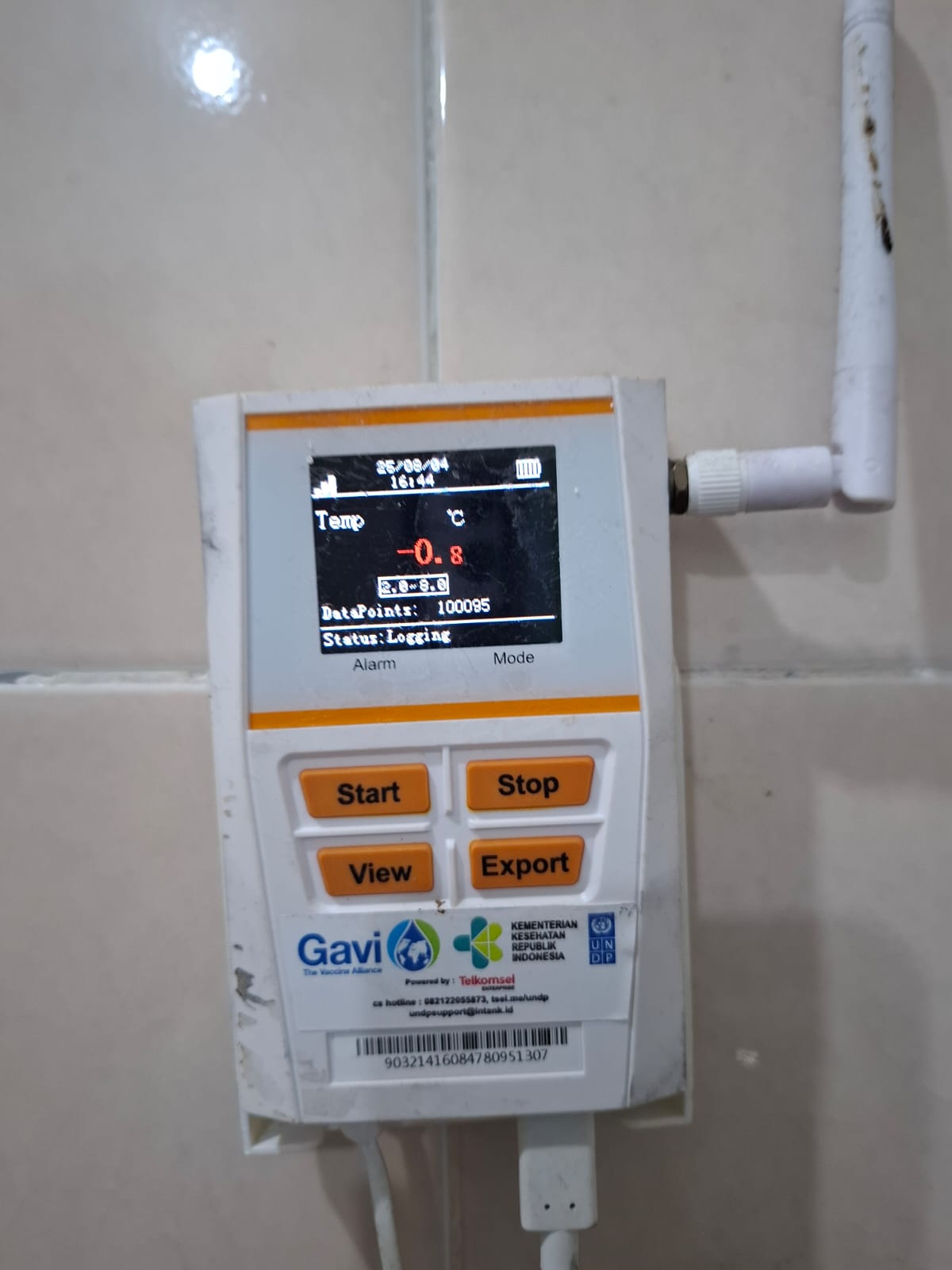 Pengadaan Temperature Logger