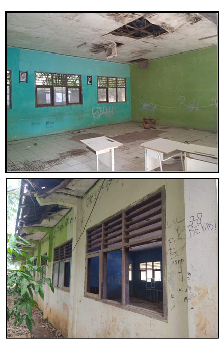 Permohonan Bantuan Rehab Ruang Kelas SMPN 5 Setu  Desa Cileduk Kecamatan Setu