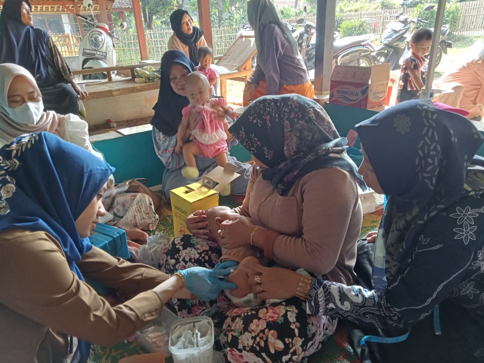 Gerakan Asuh Cegah Stunting (Genting) bagi Ibu Menyusui (BUSUI) di Kecamatan Serangbaru
