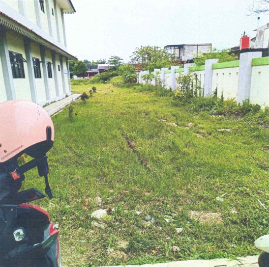 PERMOHONAN BANTUAN PENGERASAN HALAMAN PAVINGBLOCK SMPN 3 SERANGBARU KECAMATAN SERANG BARU