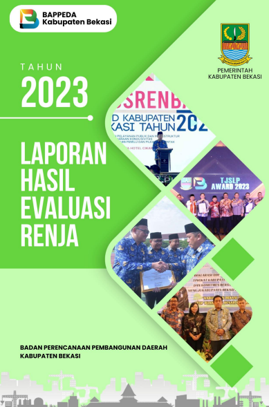 Cover LAPORAN EVALUASI RENJA BAPPEDA TAHUN 2023
