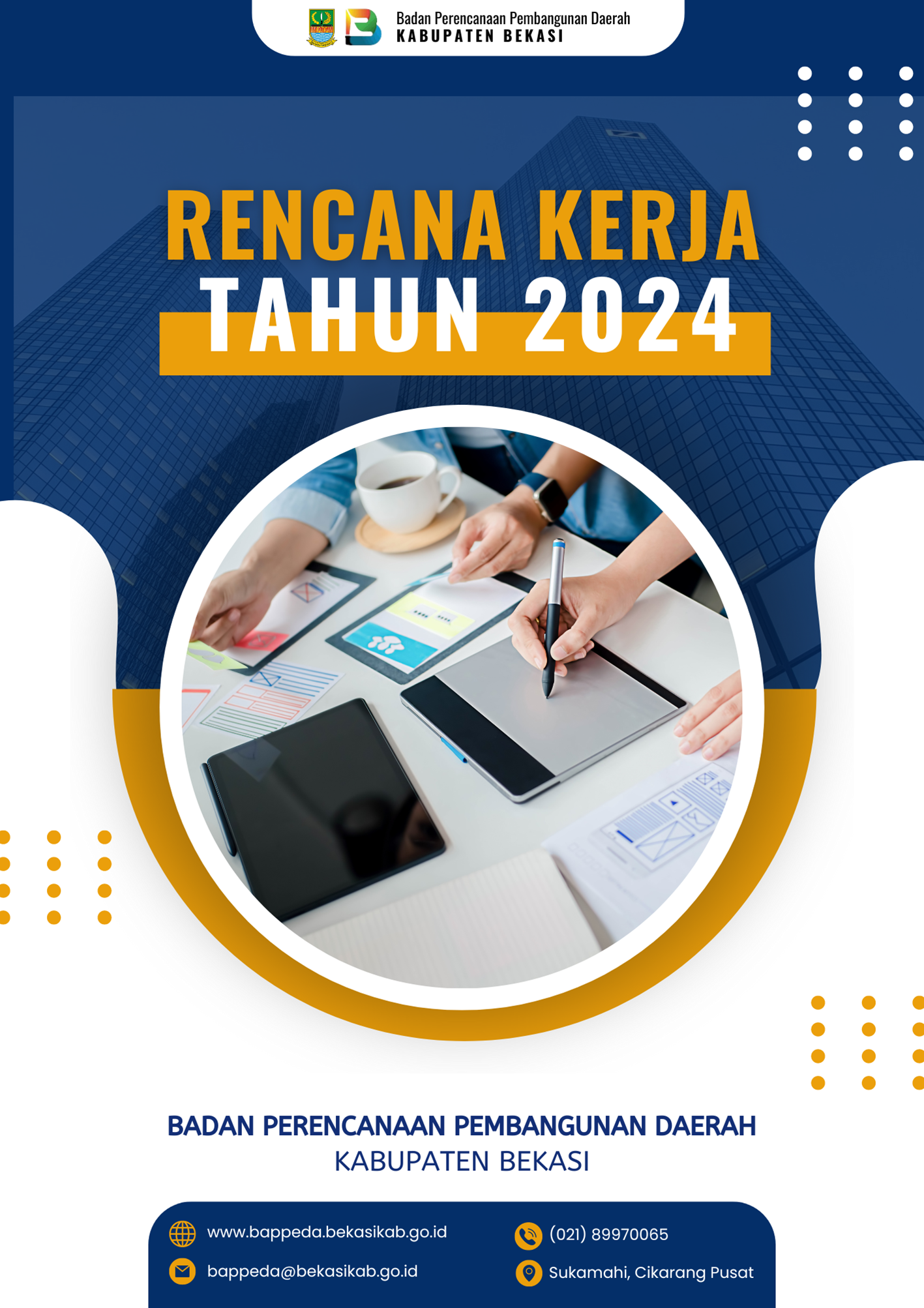 Cover RENJA BAPPEDA KAB. BEKASI TAHUN 2024