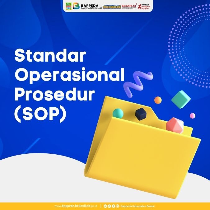 Cover SOP Pelaksanaan Pengendalian dan Evaluasi Capaian Kinerja RKPD Kabupaten Bekasi