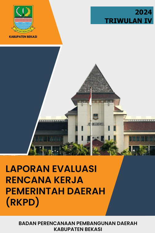 Cover LAPORAN EVALUASI RKPD KABUPATEN BEKASI TW 4 TAHUN 2024